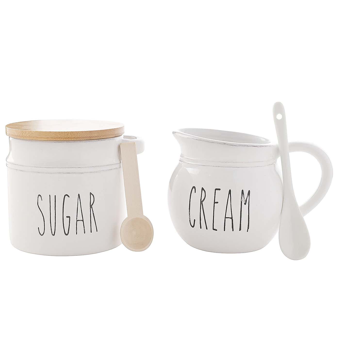 Hestia Sugar Pot and Cream Jug