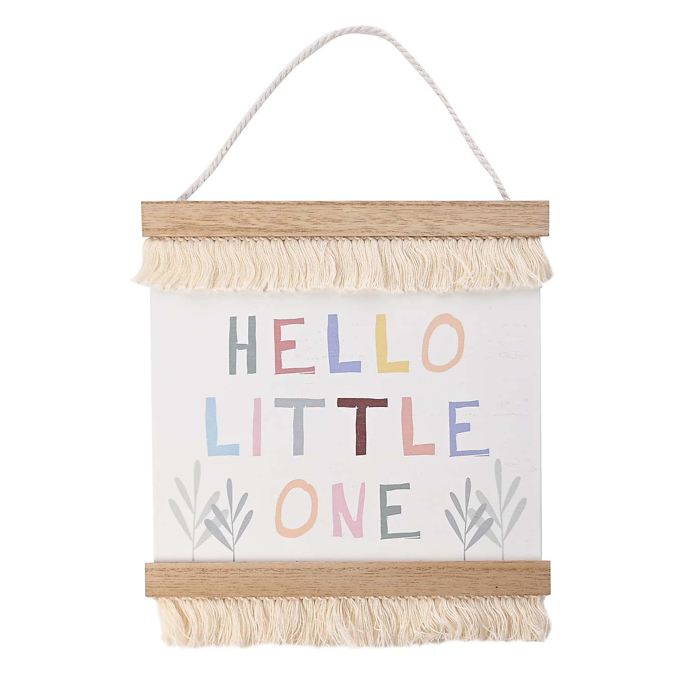 Petit Cheri Hello Little One Hanging Pendant