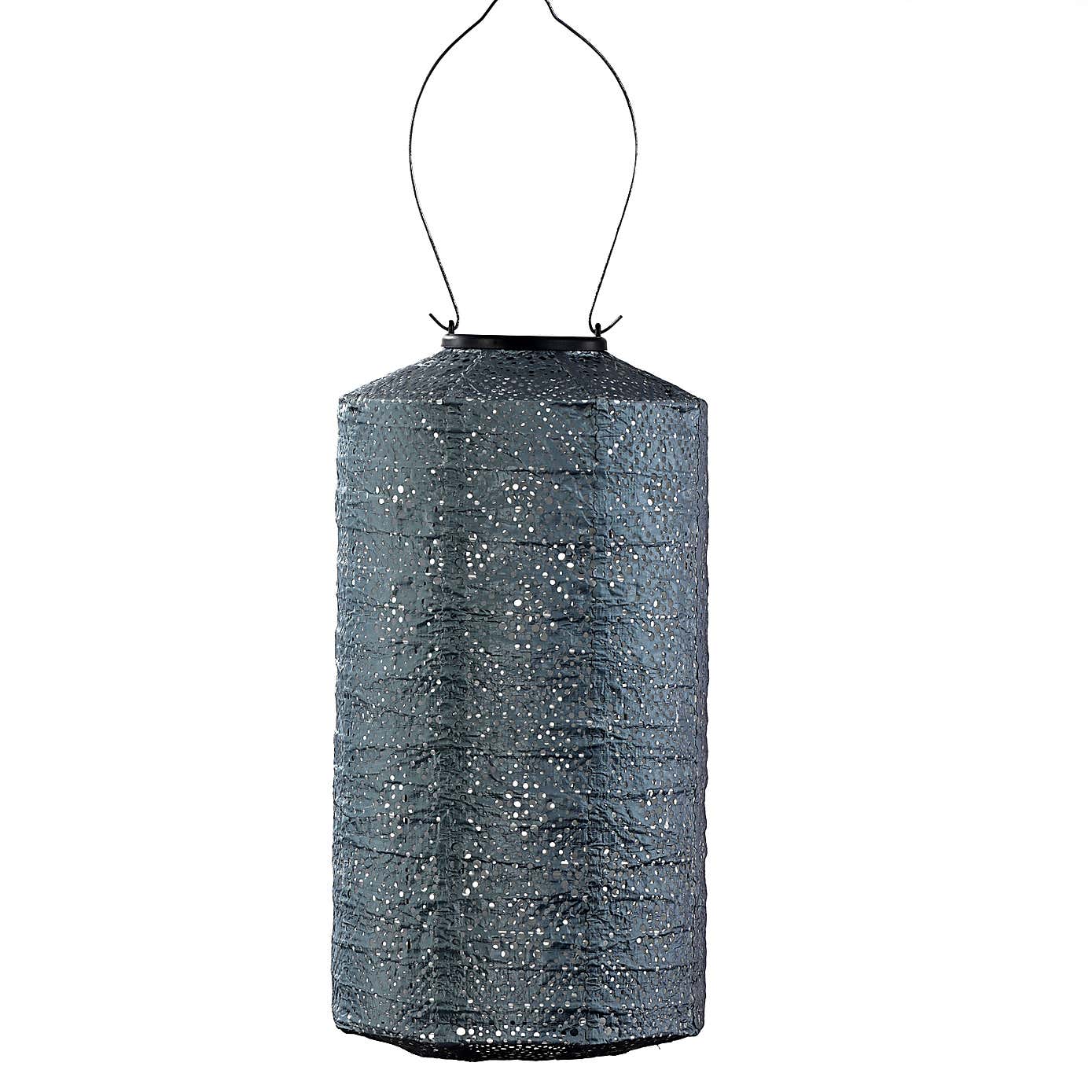 Fallen Fruits Cylinder Topaze Solar Lantern