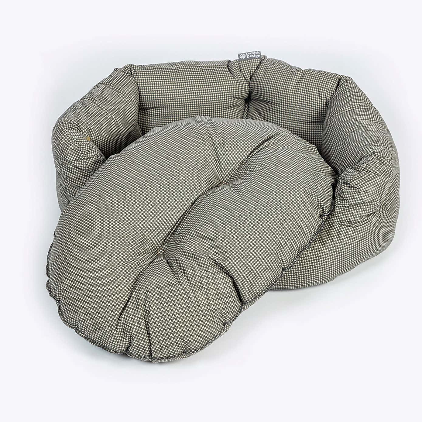 Danish Design Vintage Dogstooth Deluxe Slumber Dog Bed