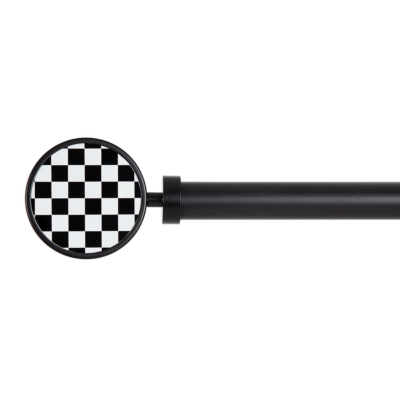 Checkerboard Finial Pair