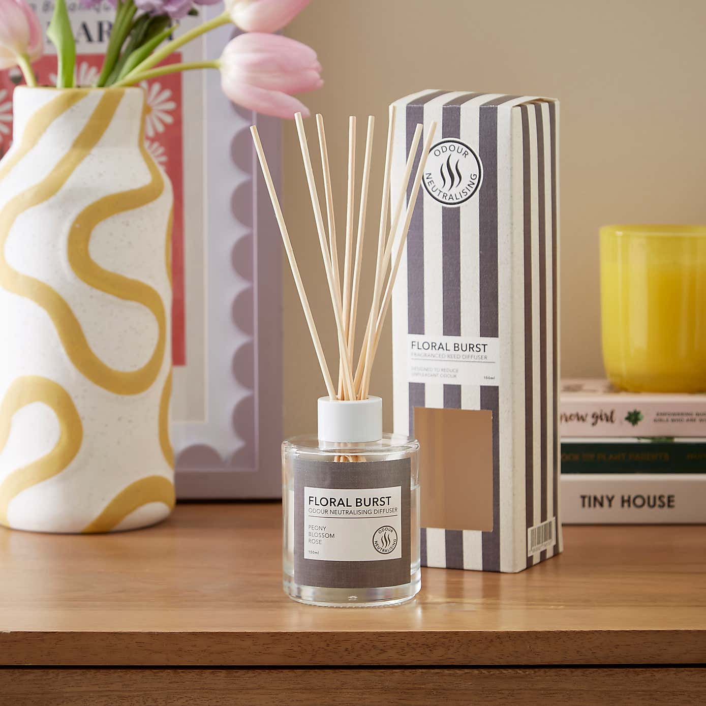 Odour Neutralising Diffuser Floral Softness