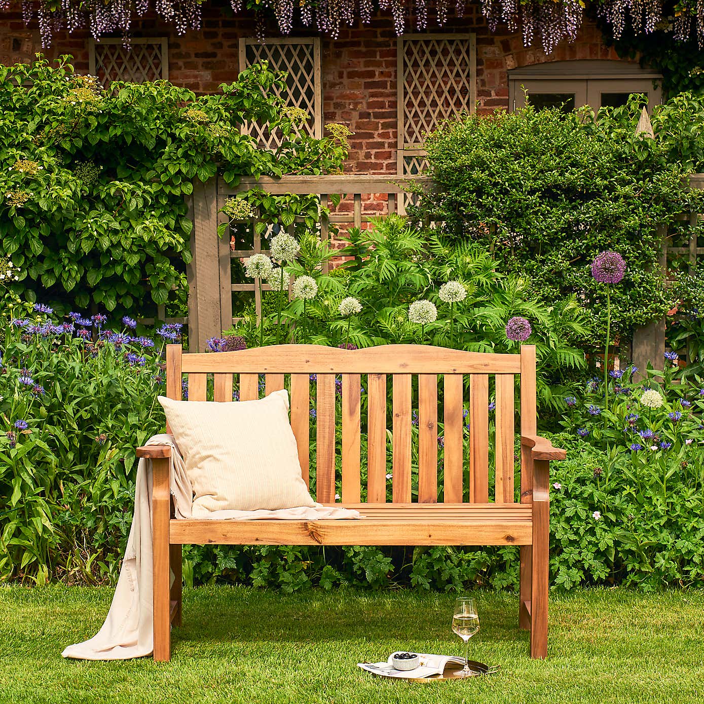 Mayfield Small Outdoor Bench