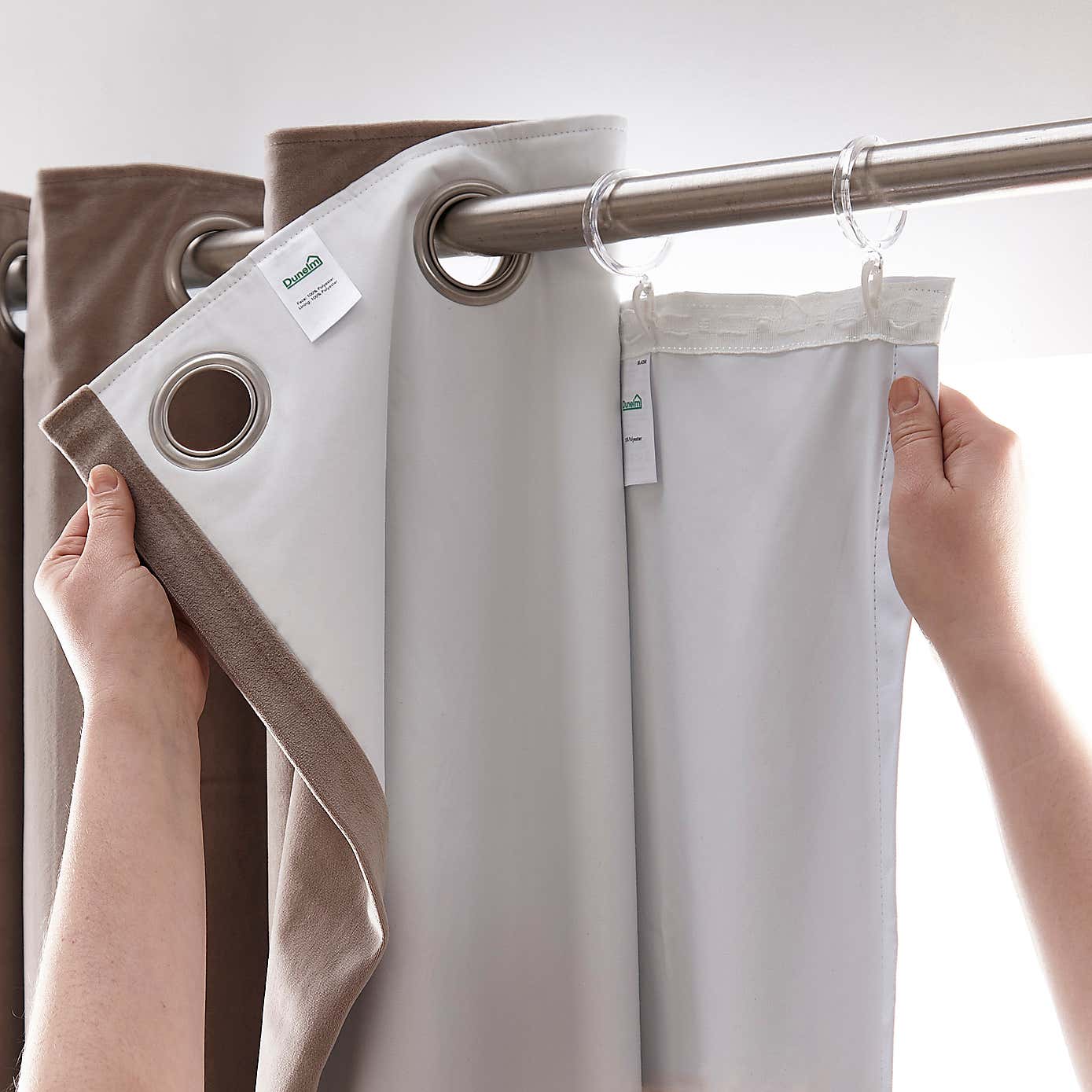 Thermal Eyelet Curtain Linings