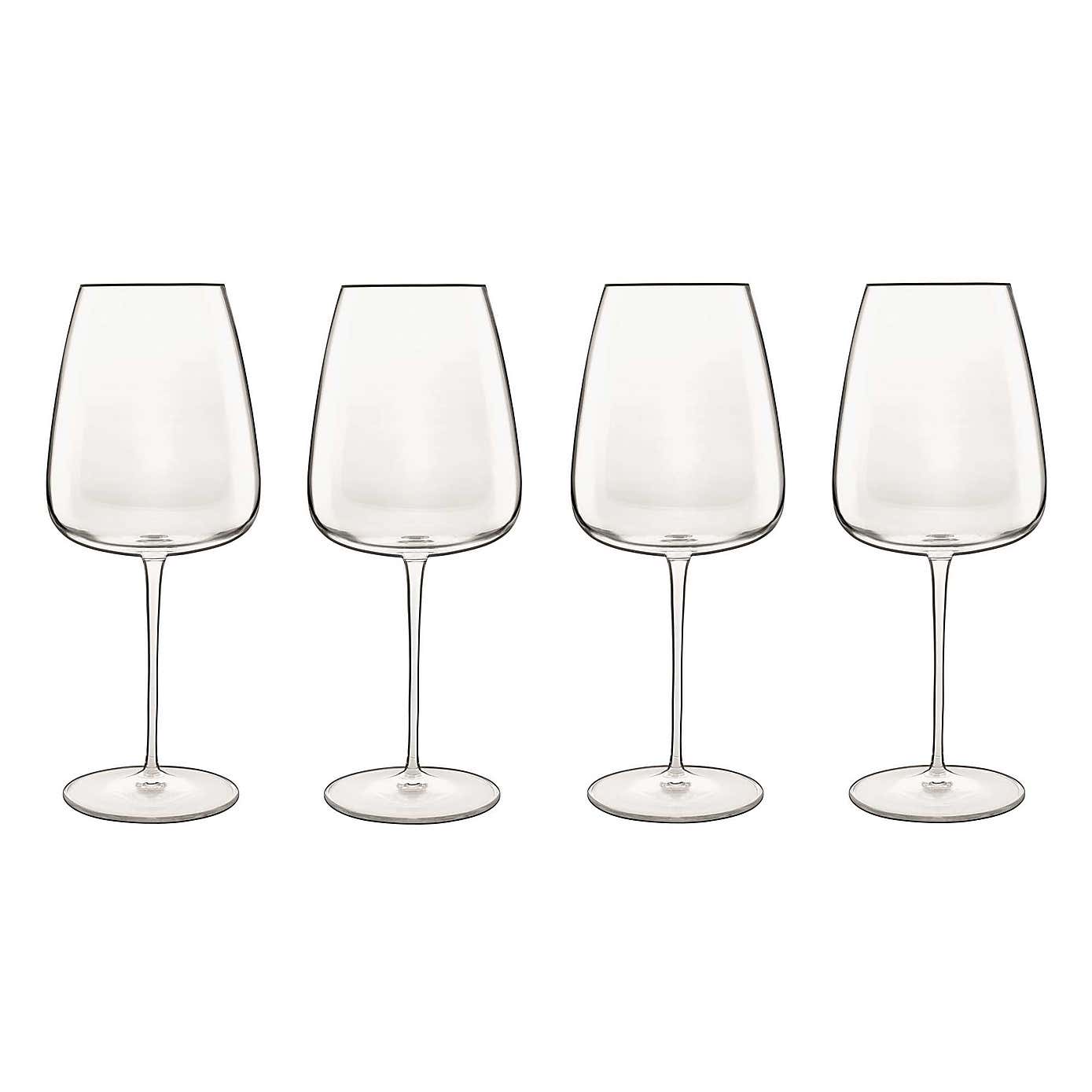Luigi Bormioli Talismano Bordeaux Set of 4 Wine Glasses