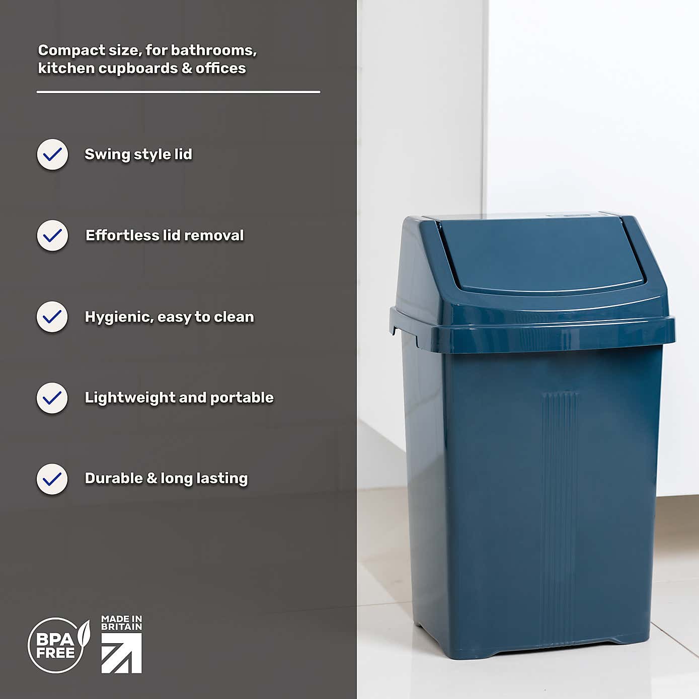 Wham Casa 15L Swing Bin