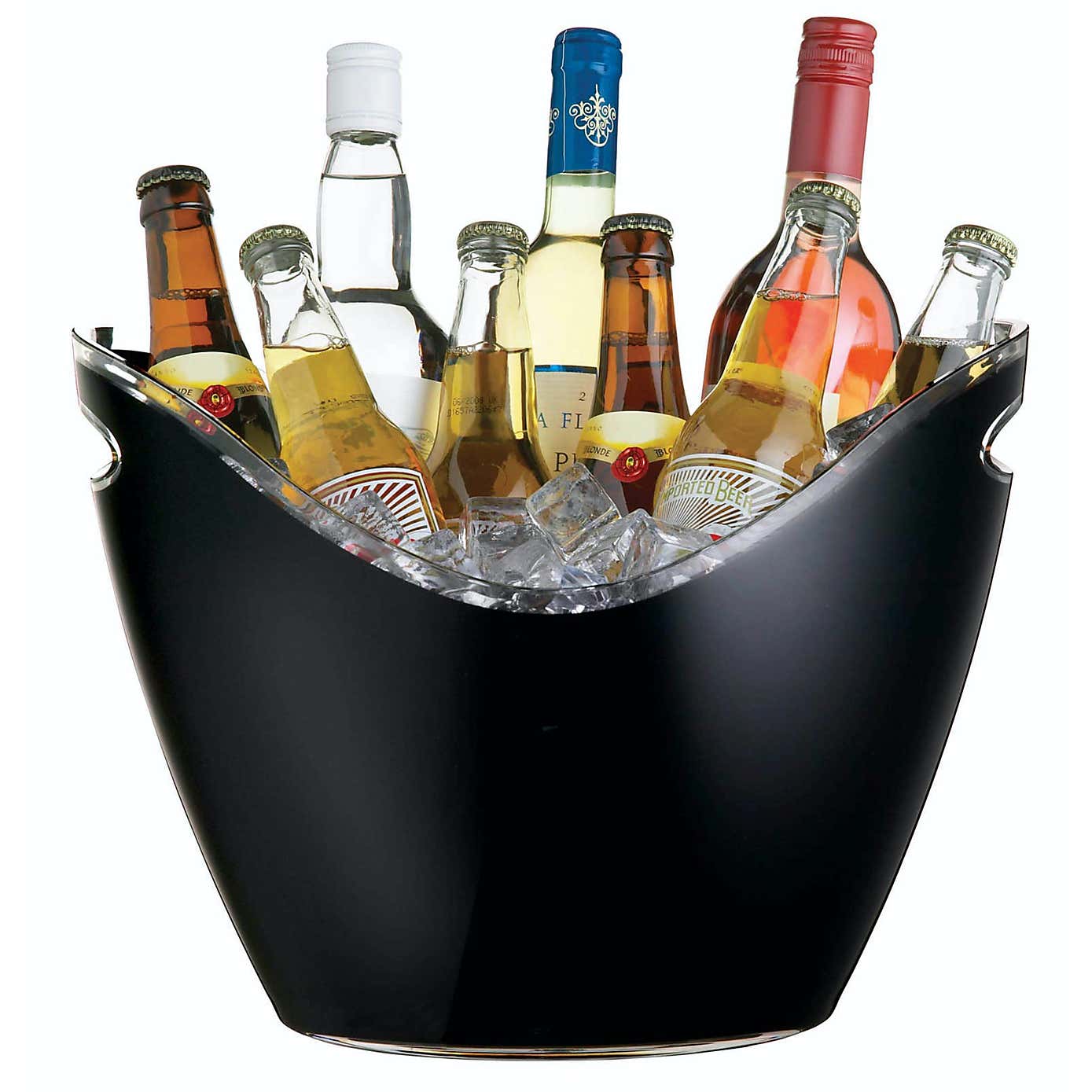 BarCraft Black Drinks Cooler