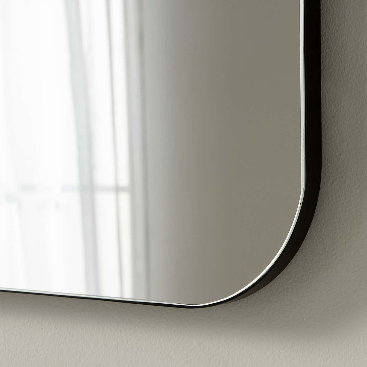 Yearn Soho Curved Overmantel Wall Mirror