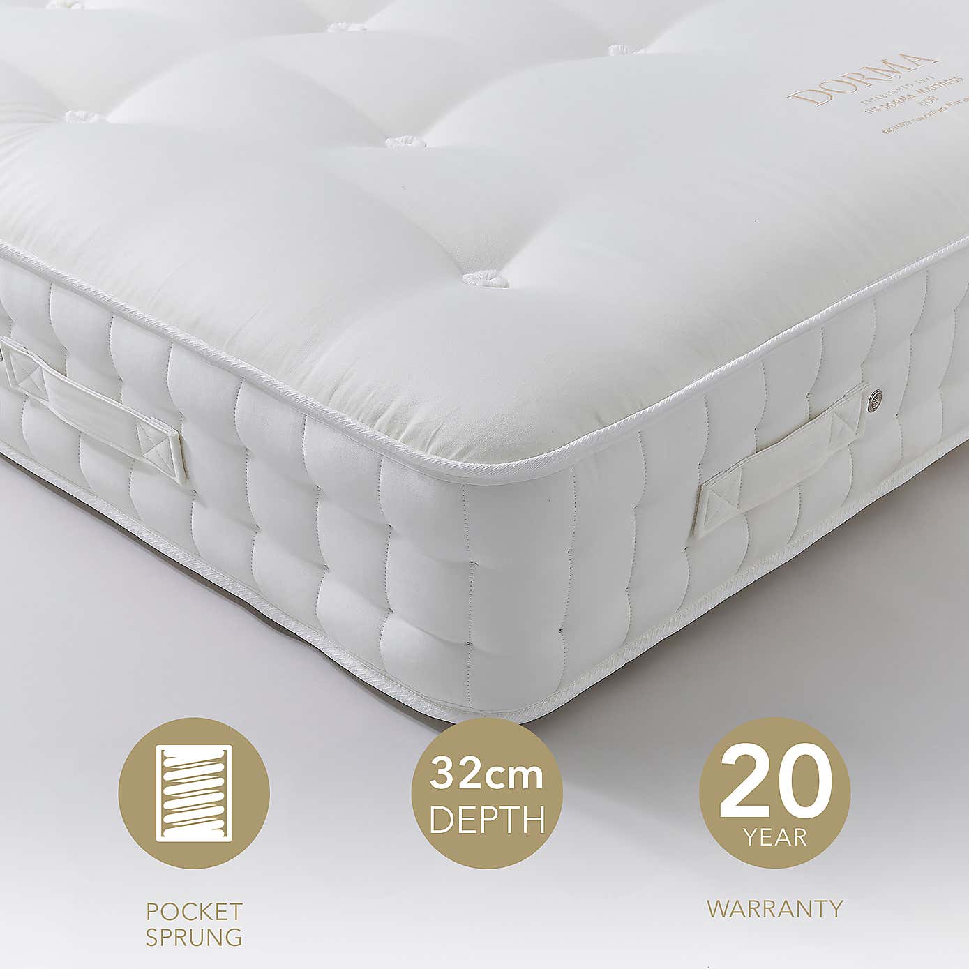 Dorma Centenary 5000 Pocket Sprung Mattress