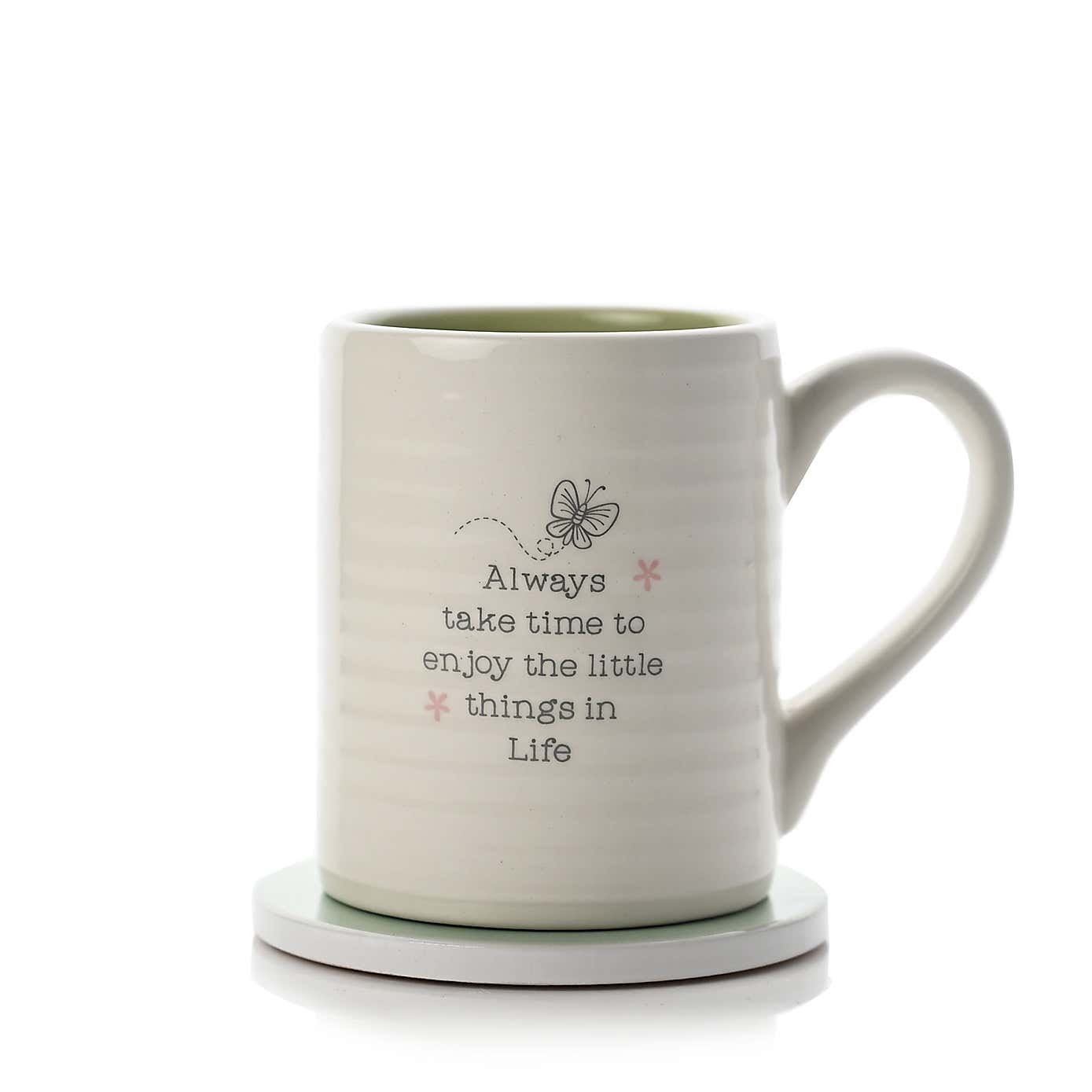 Love Life Set Little Things Mug n Coaster