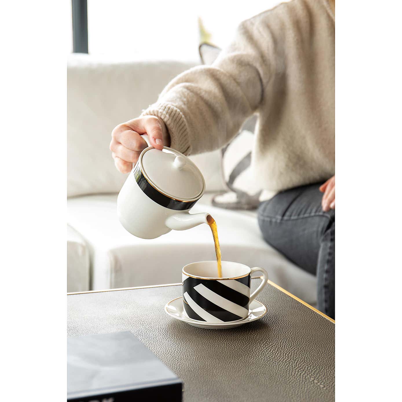 Mikasa Luxe Deco Tea for One Set