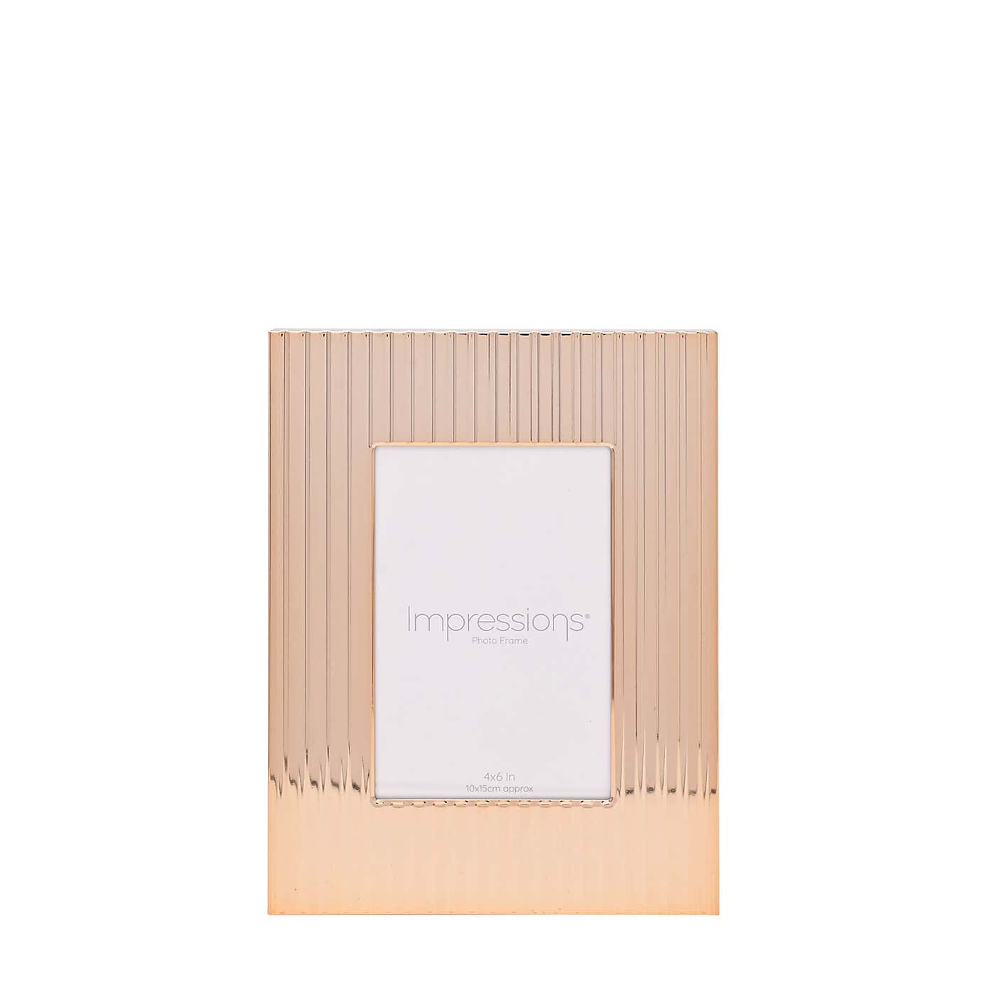 Impressions Gold Steel Photo Frame