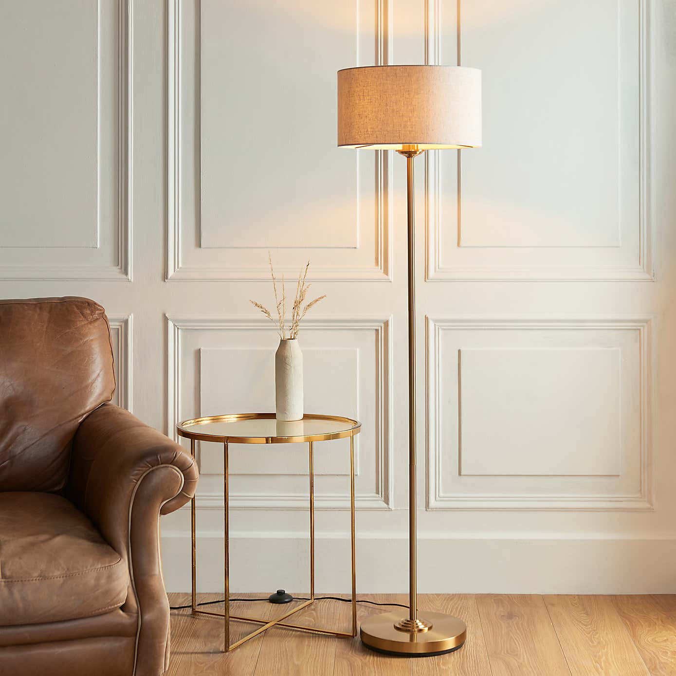 Vogue Sandringham Mid Century Floor Lamp