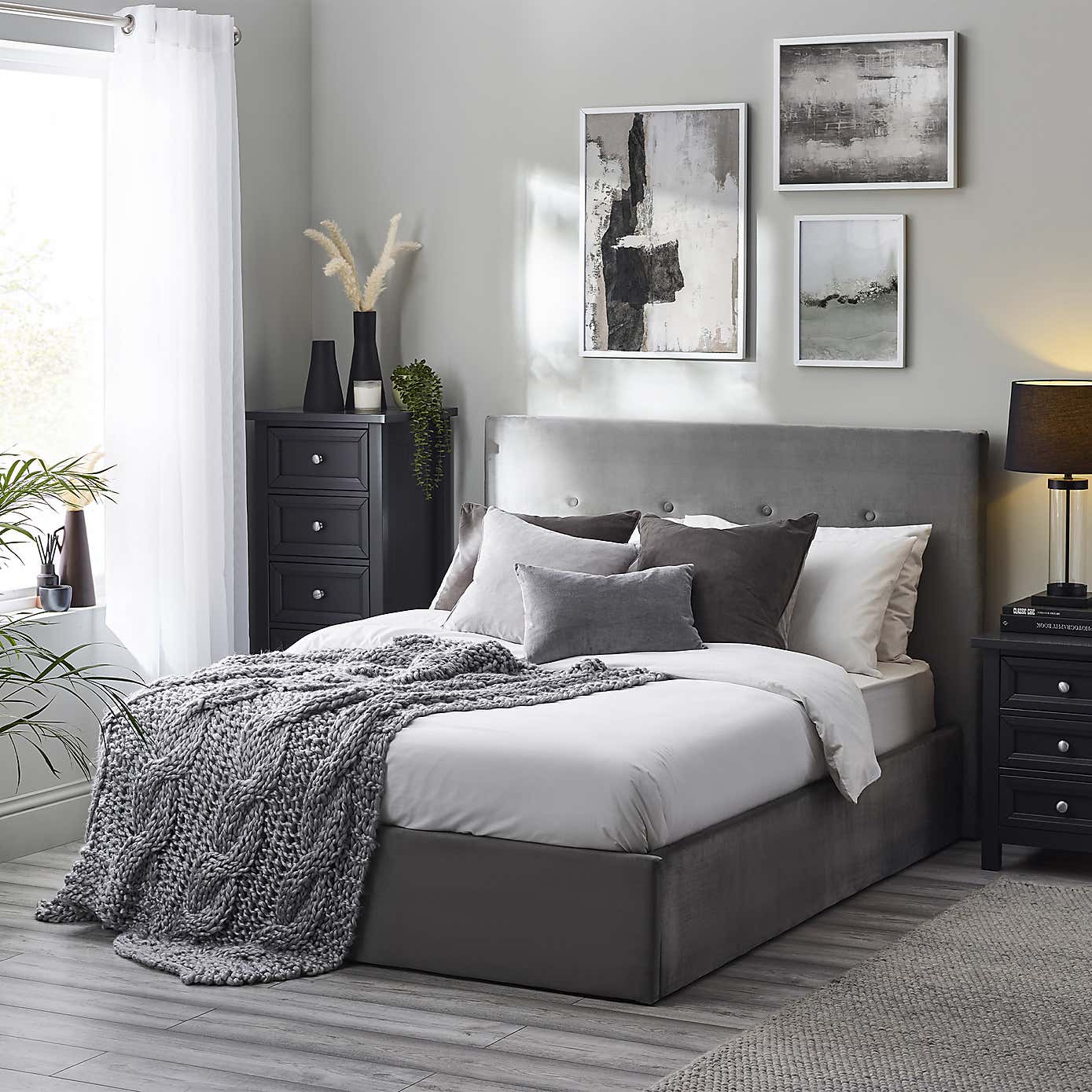 Shoreditch Fabric Bed Frame
