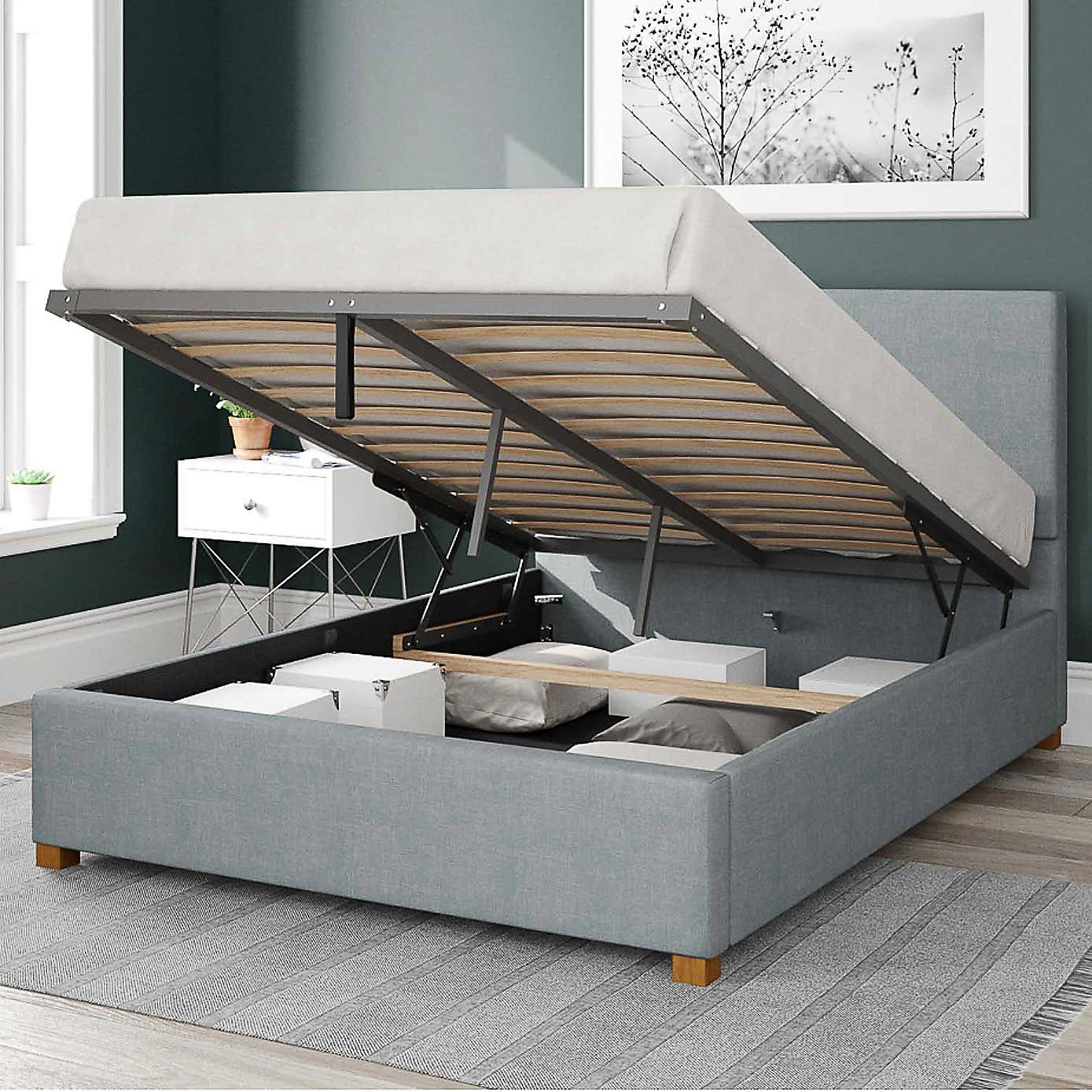 Garland Malham Weave Ottoman Bed