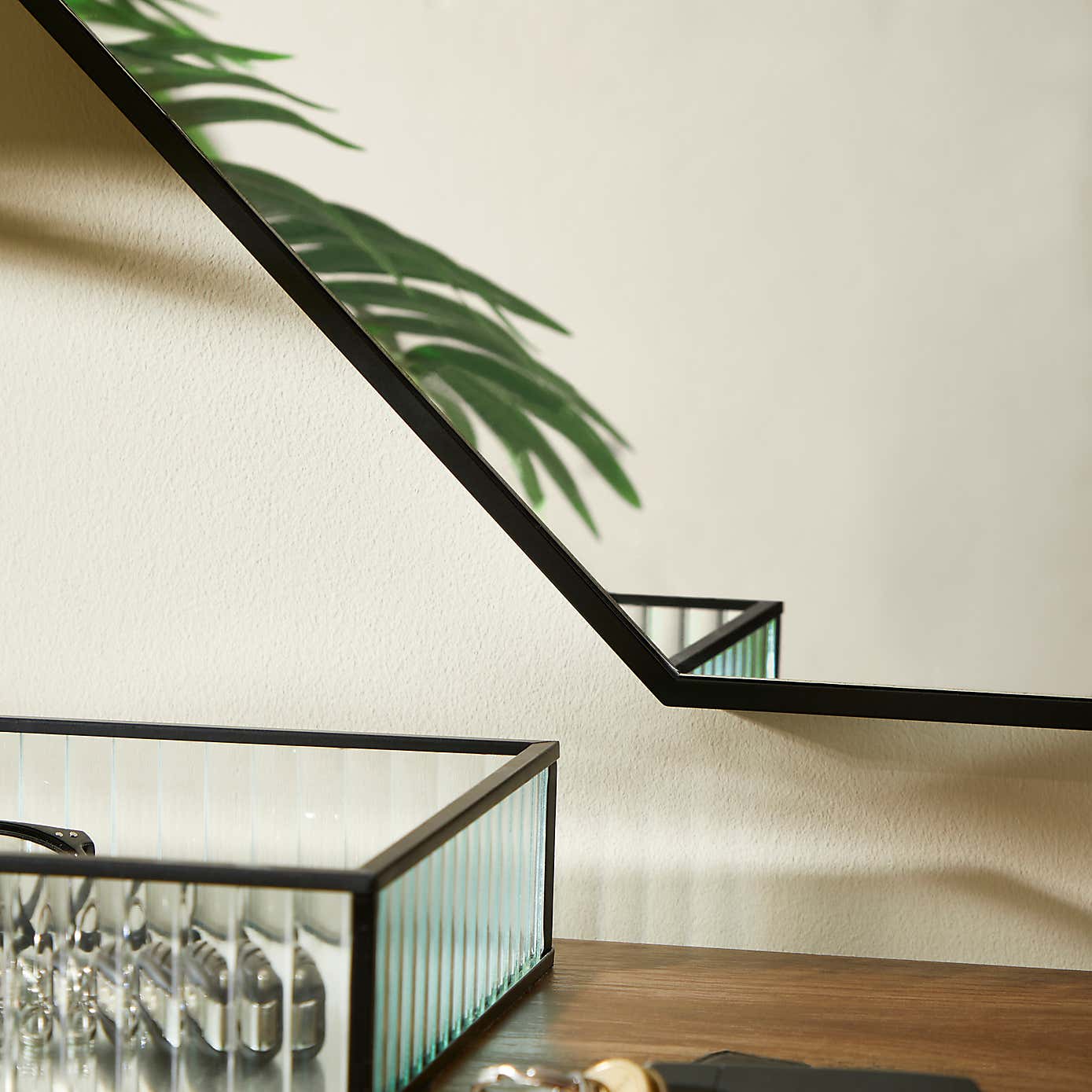 Octagon Wall Mirror