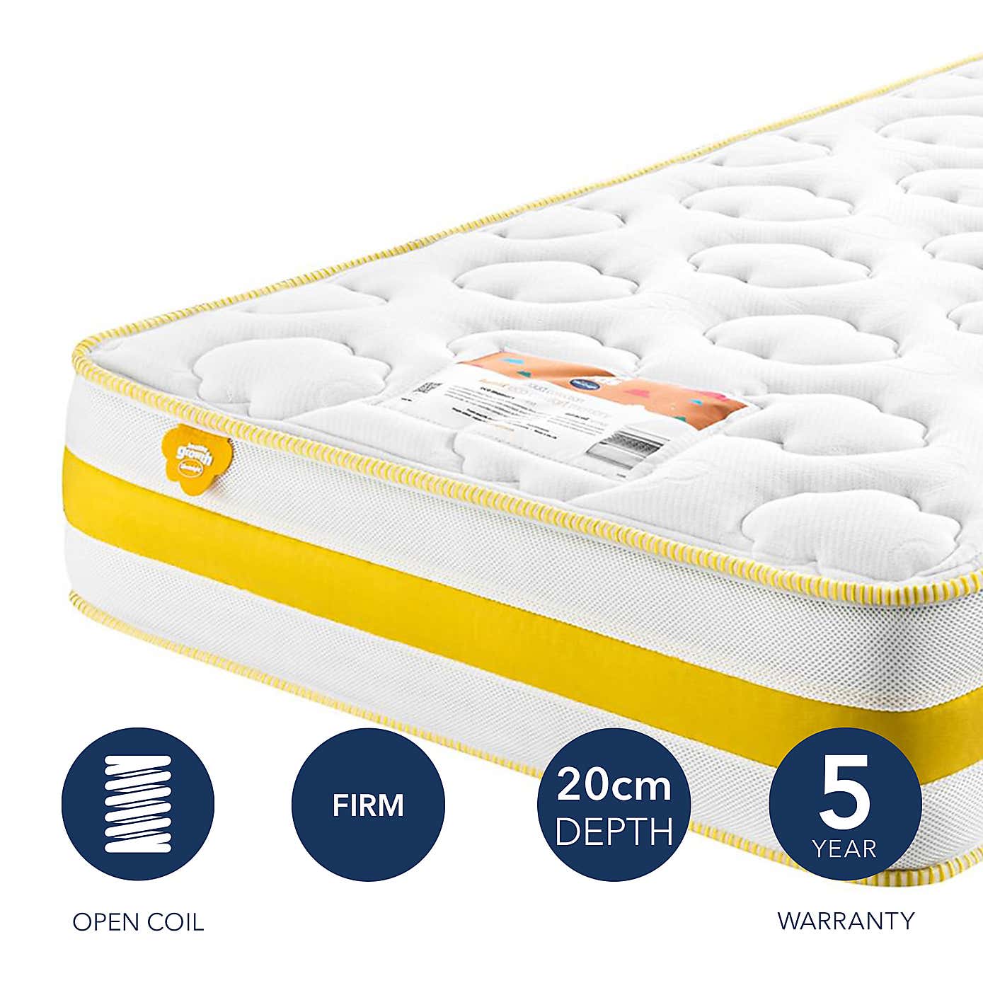 Silentnight Healthy Growth Lunar Eco Memory Single