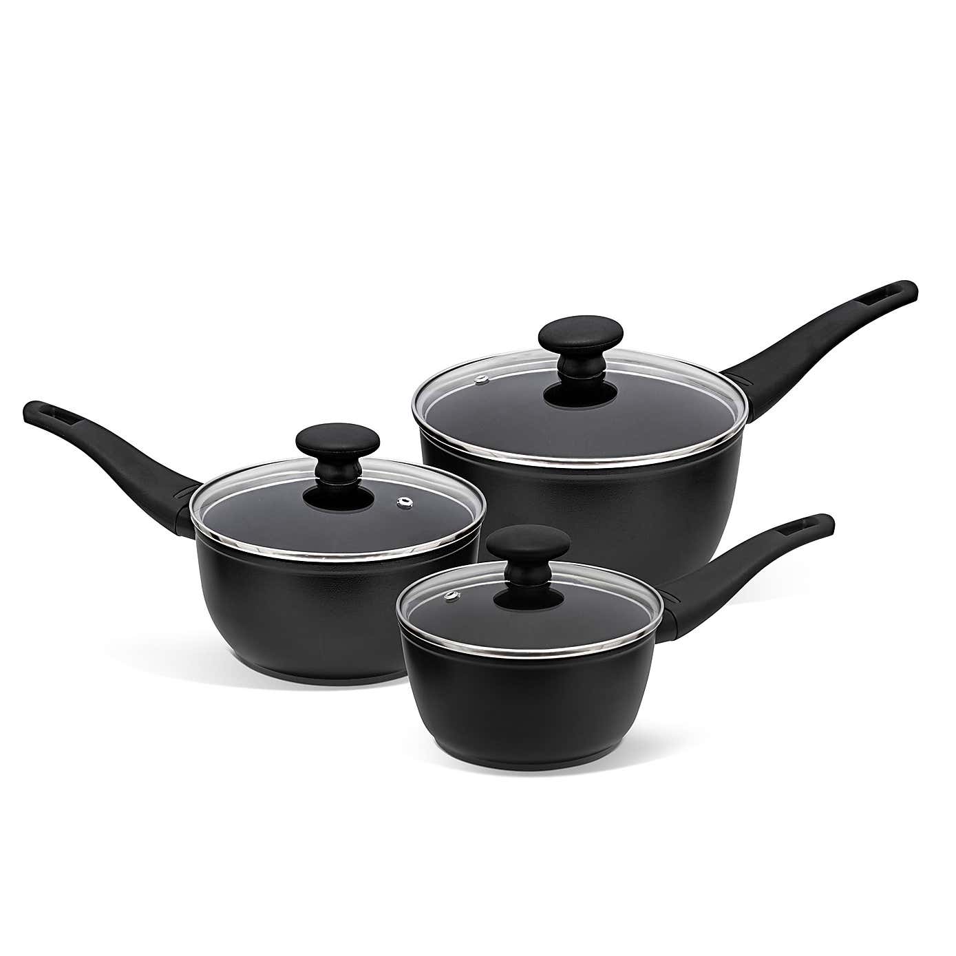 Prestige Thermo Smart Non-Stick Aluminium 3 Piece Pan Set