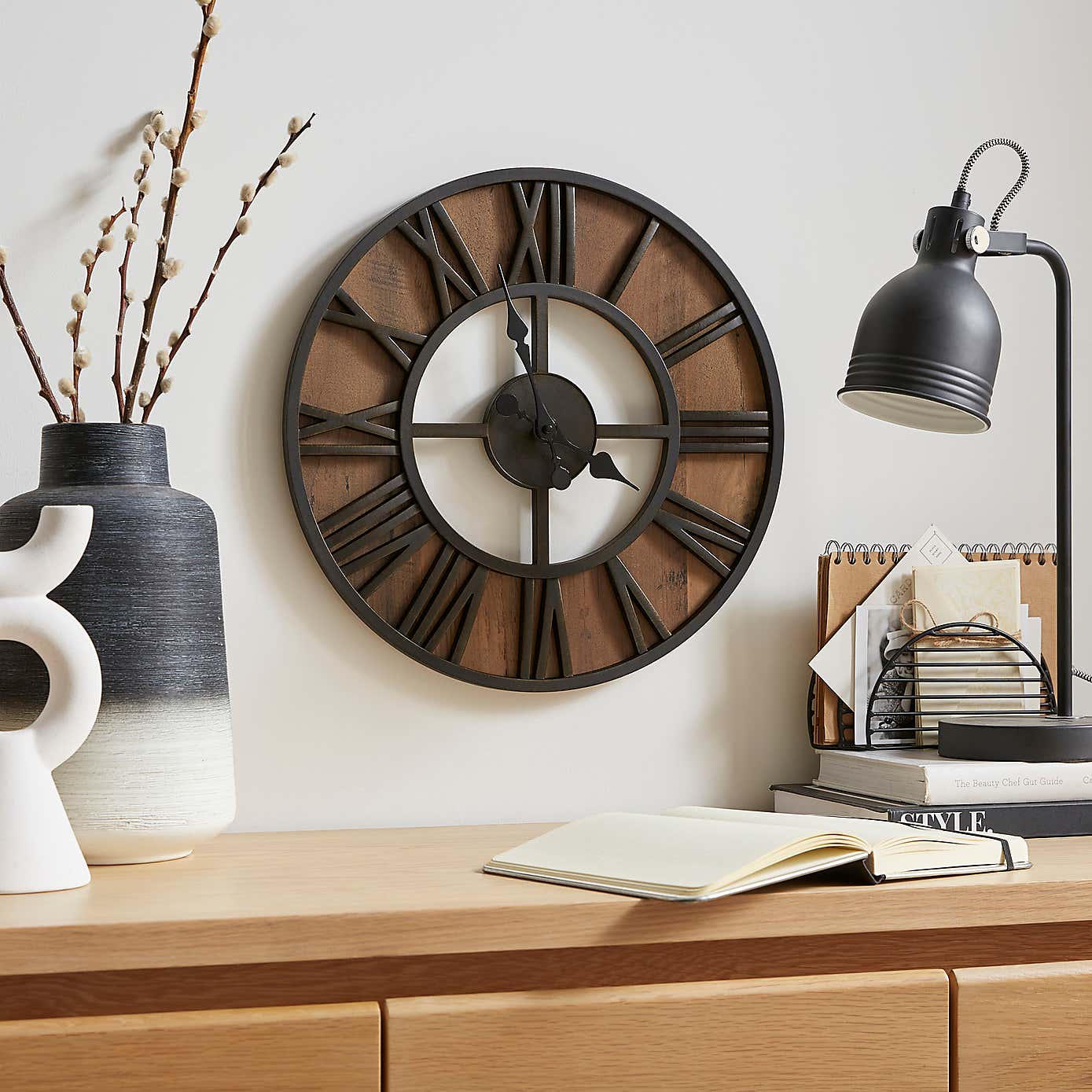 Fulton Skeleton Clock 76cm