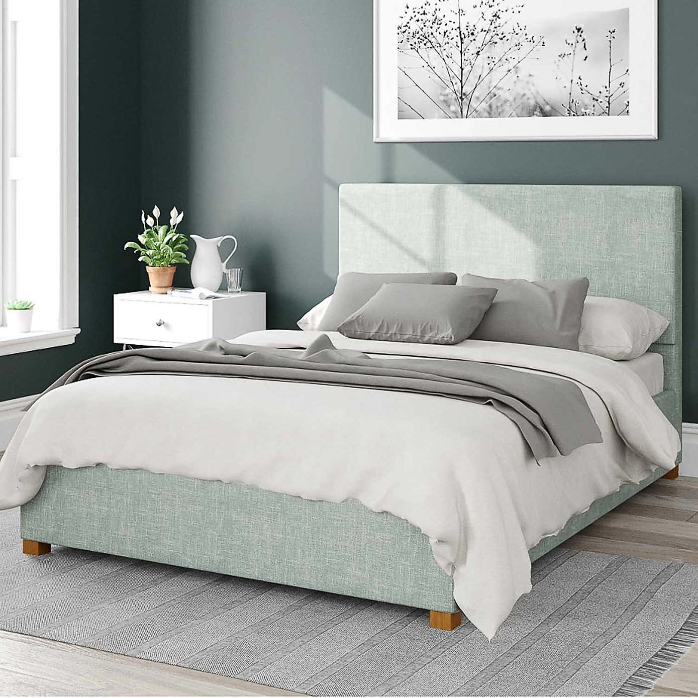 Garland Pure Pastel Cotton Ottoman Bed
