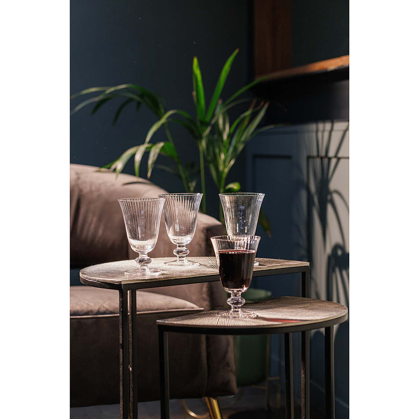 Mikasa Salerno Set of 4 Wine Glasses