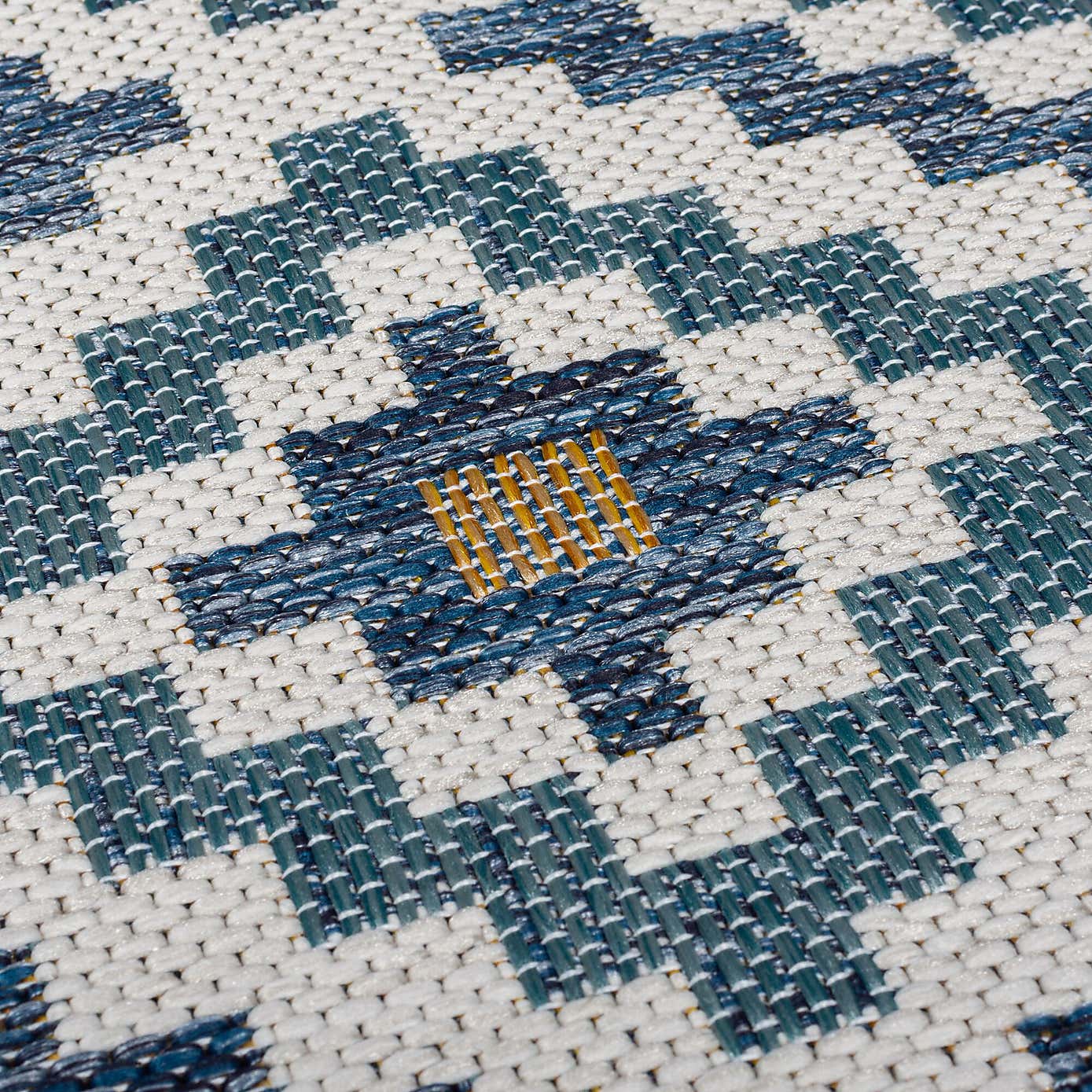 Geometric Tile Indoor Outdoor Rug