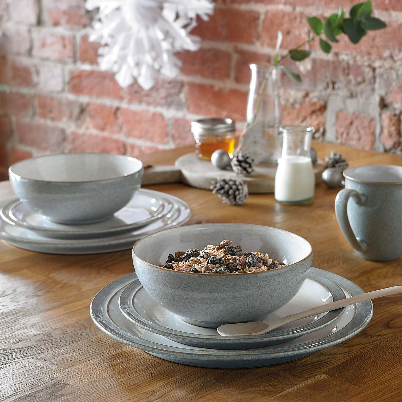 Denby Elements Grey Mug