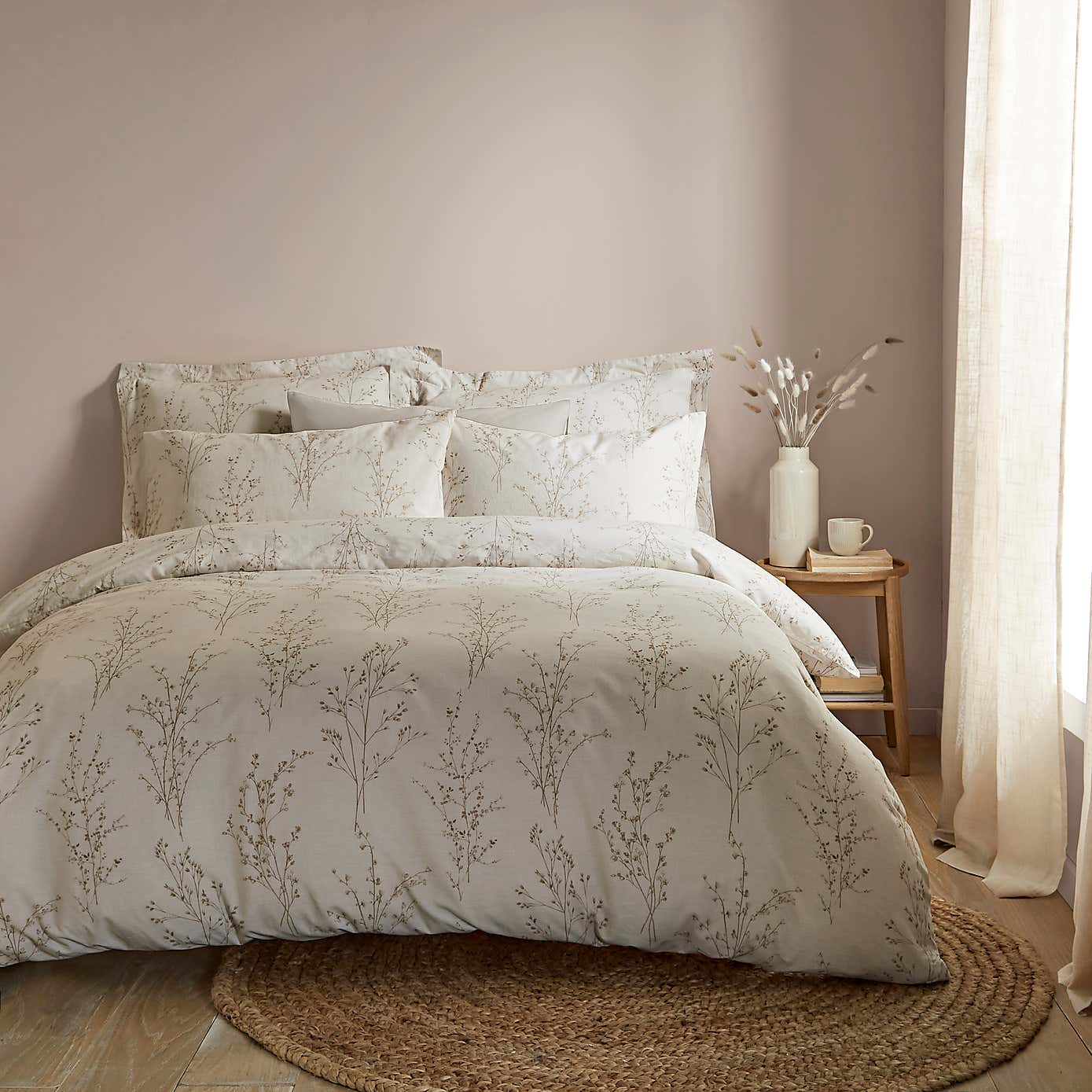 Edited Life Chiltern Sketch Floral Duvet Cover Set