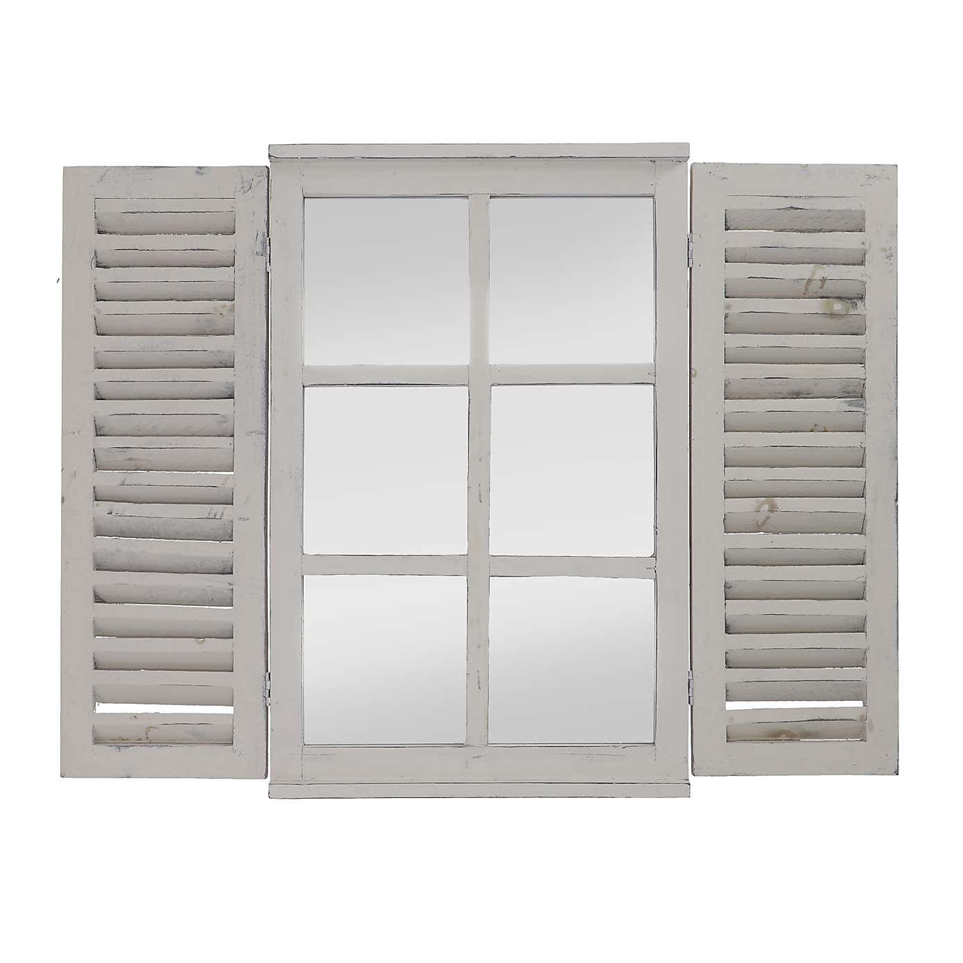 Fallen Fruits Window Shutter Mirror