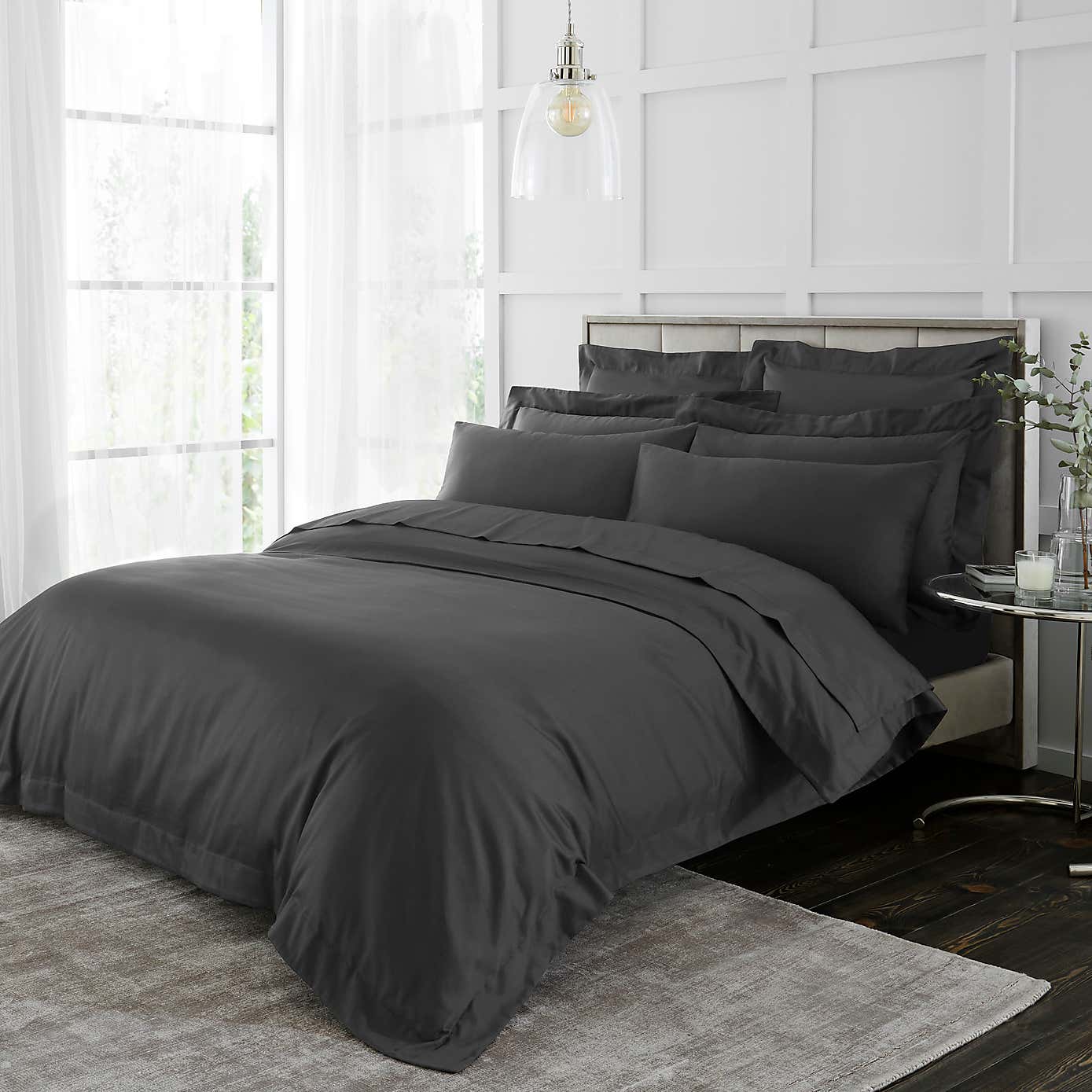 Hotel 230 Thread Count Egyptian Cotton Sateen Fitted Sheet