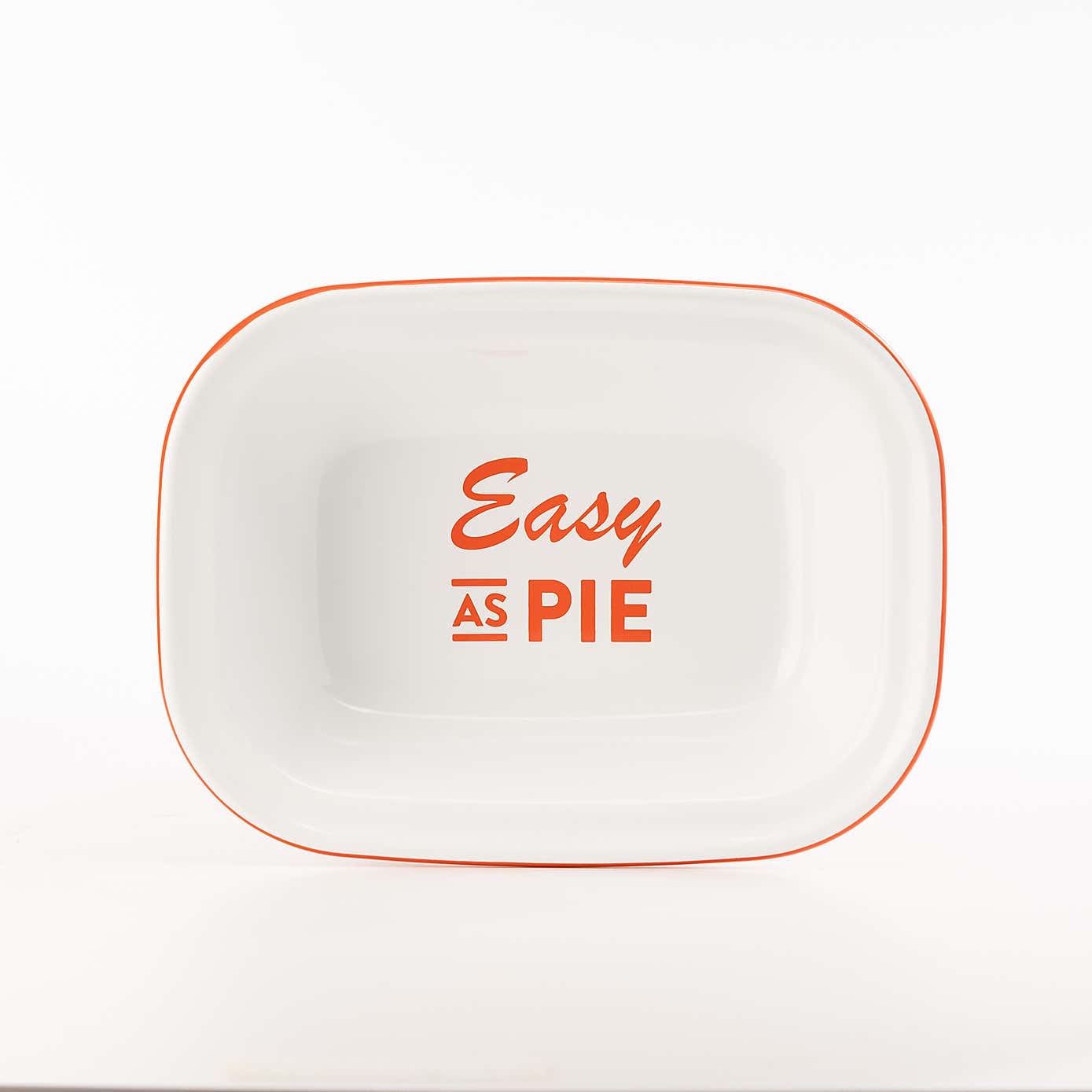Enamel Pie Dish