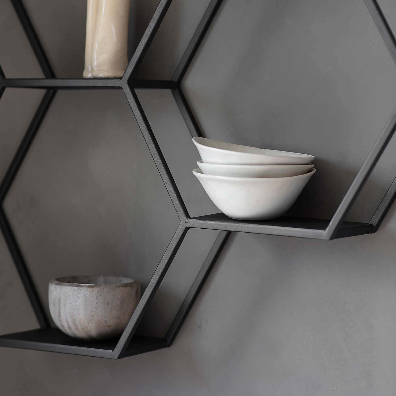 Hillston Metal Wall Storage Unit