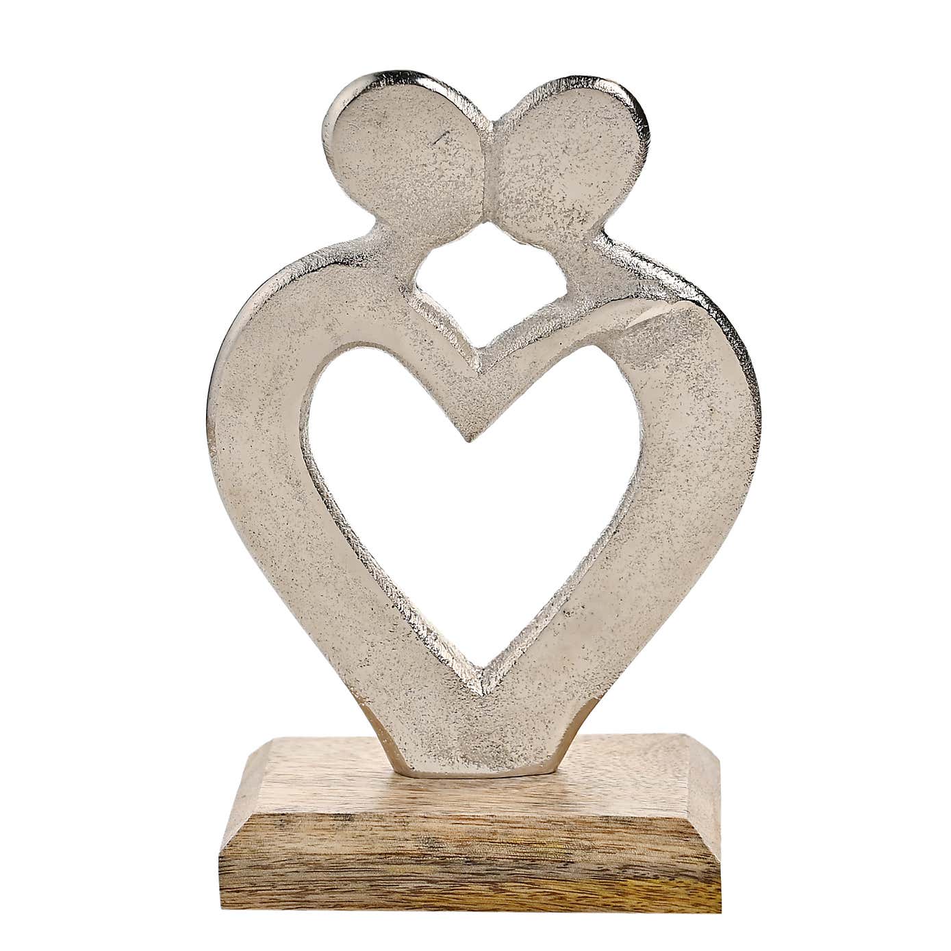 Hestia Kissing Heart Metal Sign