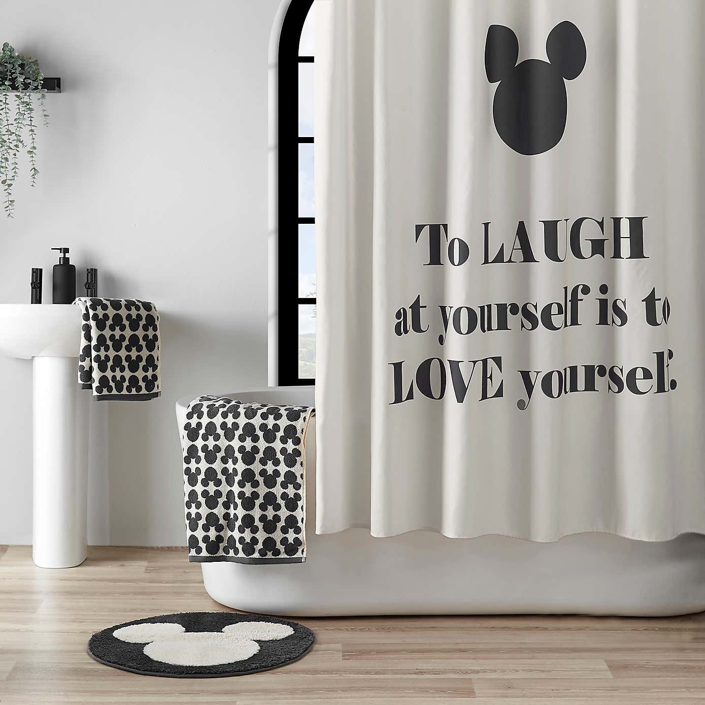 Diney Mickey Mouse Shower Curtain