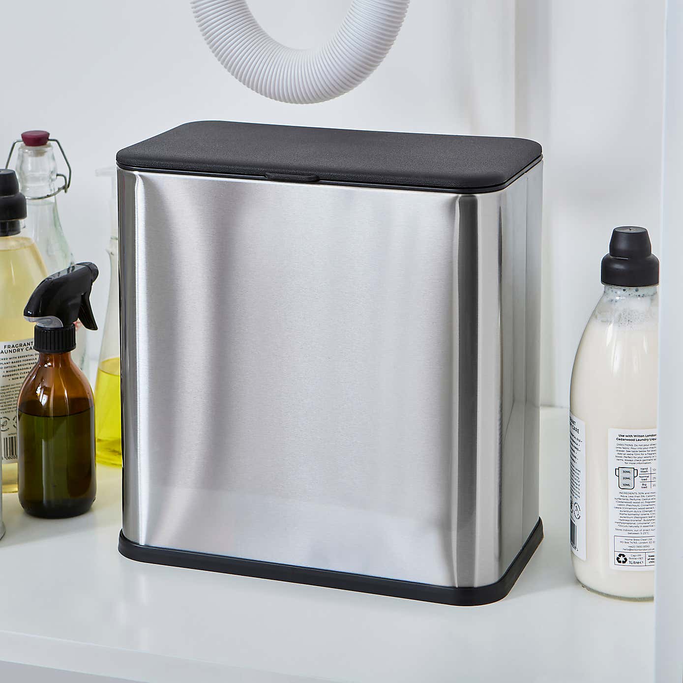 Under Sink 8L Bin Stainless Steel