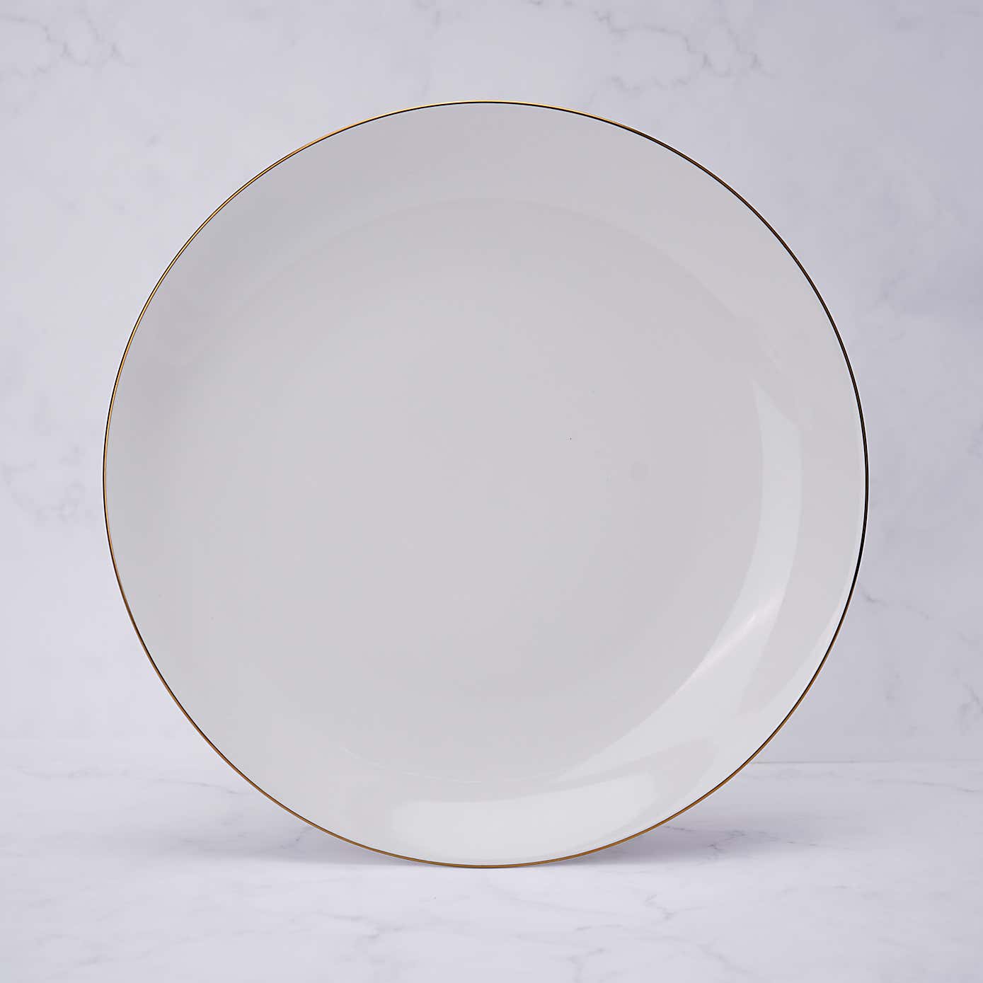 Gold Band 12pc Dinner Set