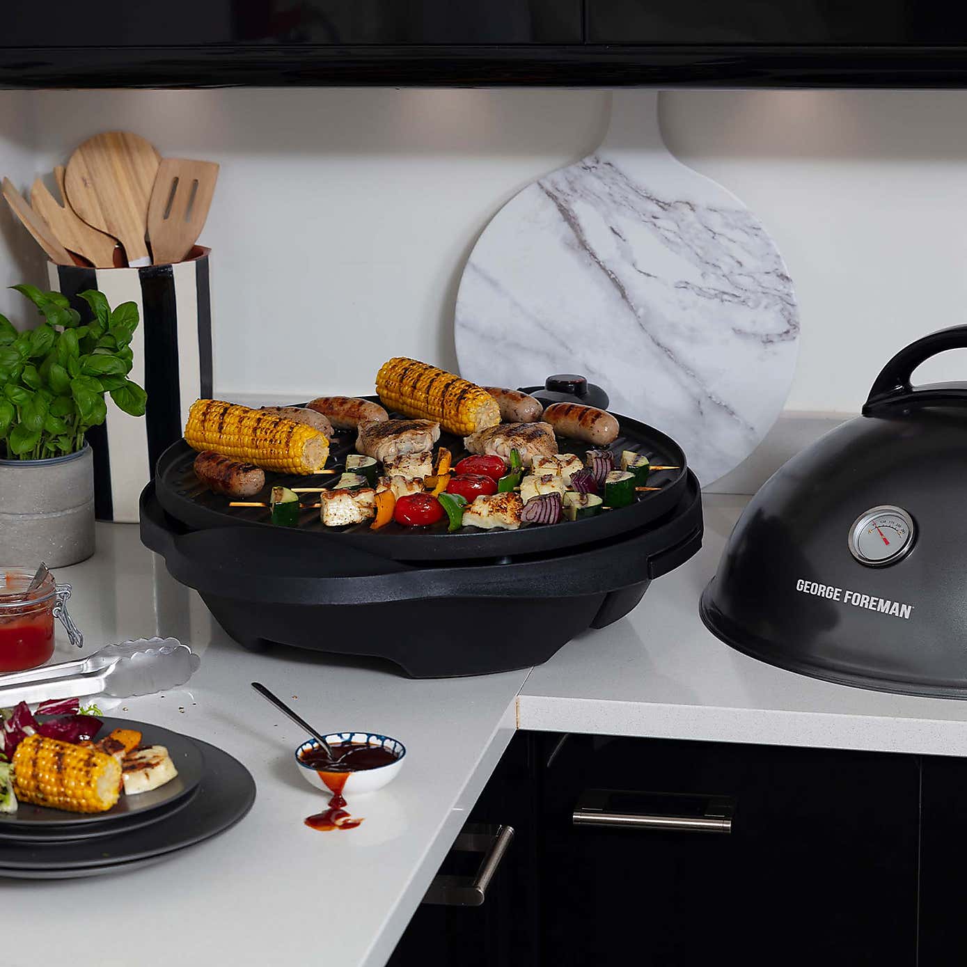 George Foreman Indoor Outdoor BBQ Grill