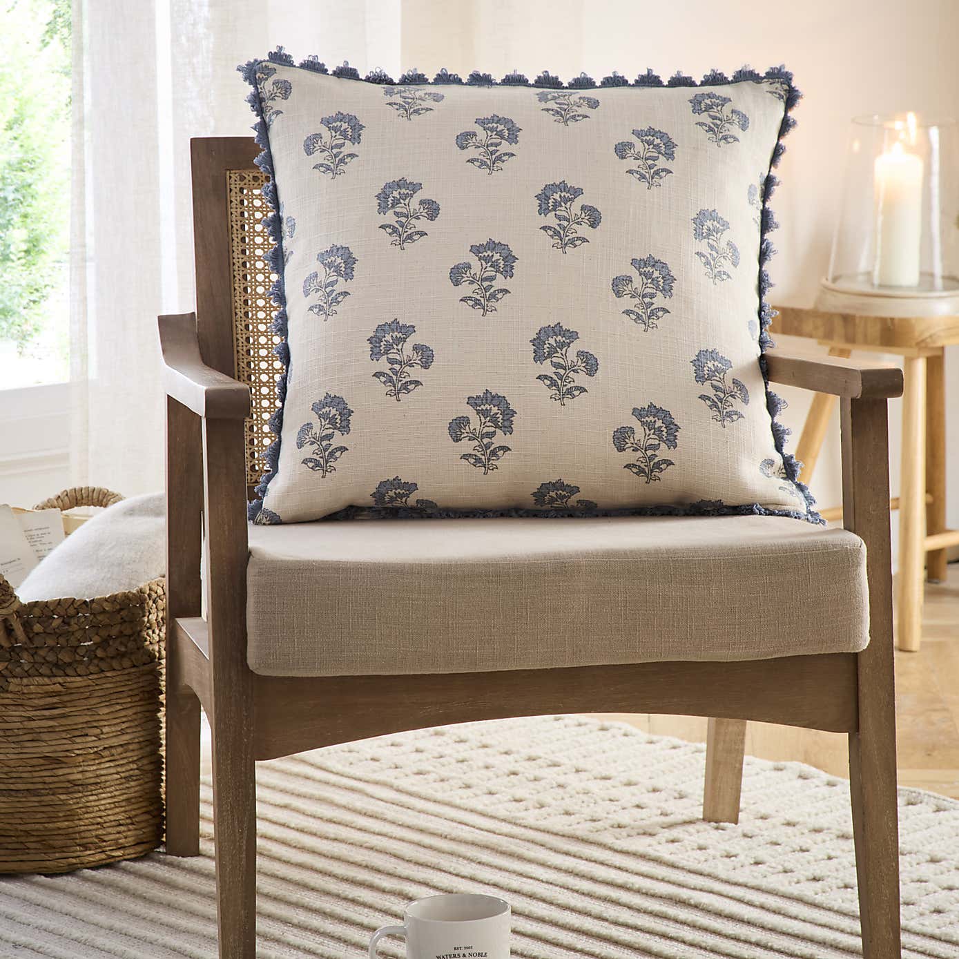 Churchgate Clarendon Cotton Cushion Cover