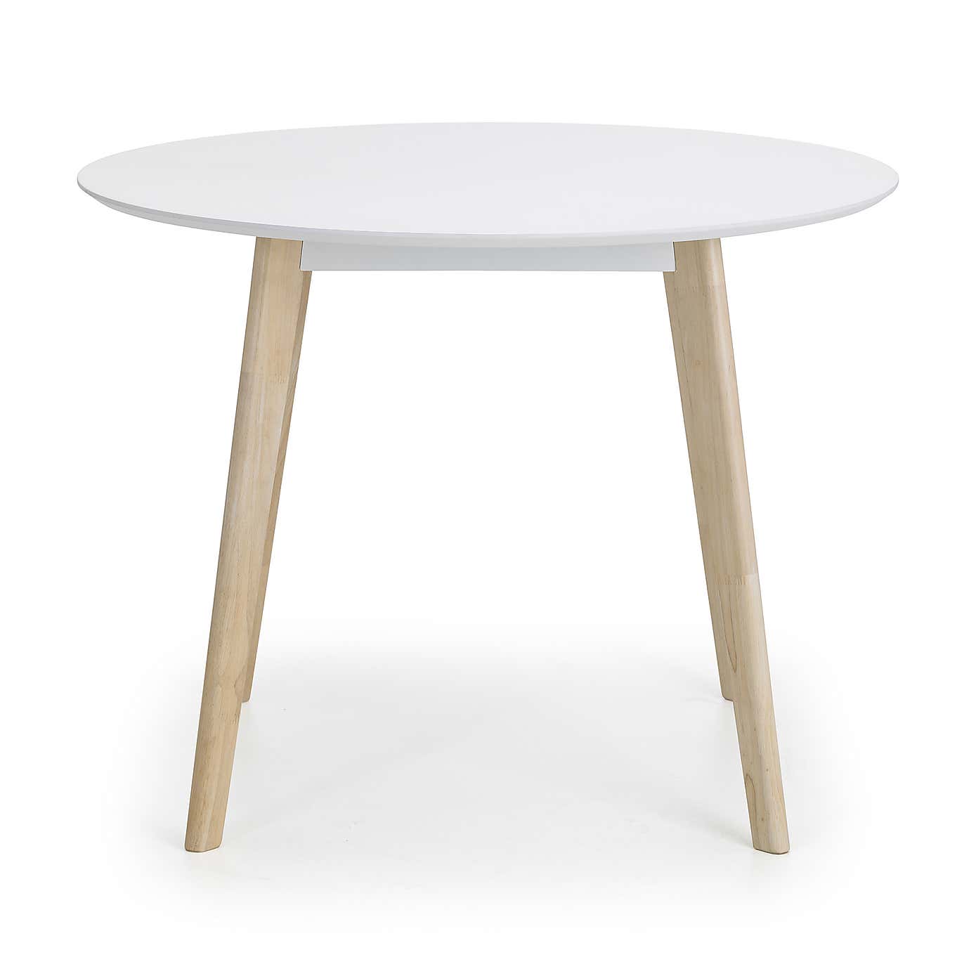 Casa Round Dining Table with 4 Dining Chairs