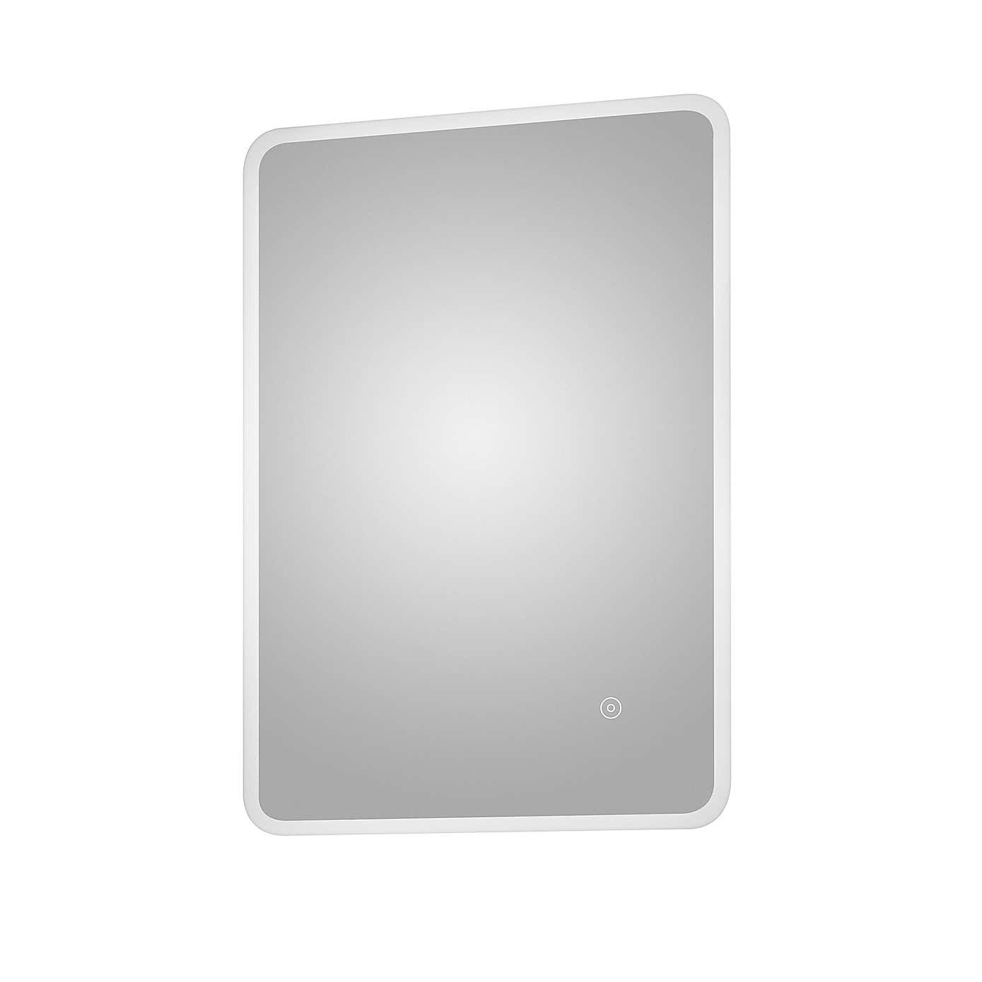 Ambient LED Curved Border Mirror