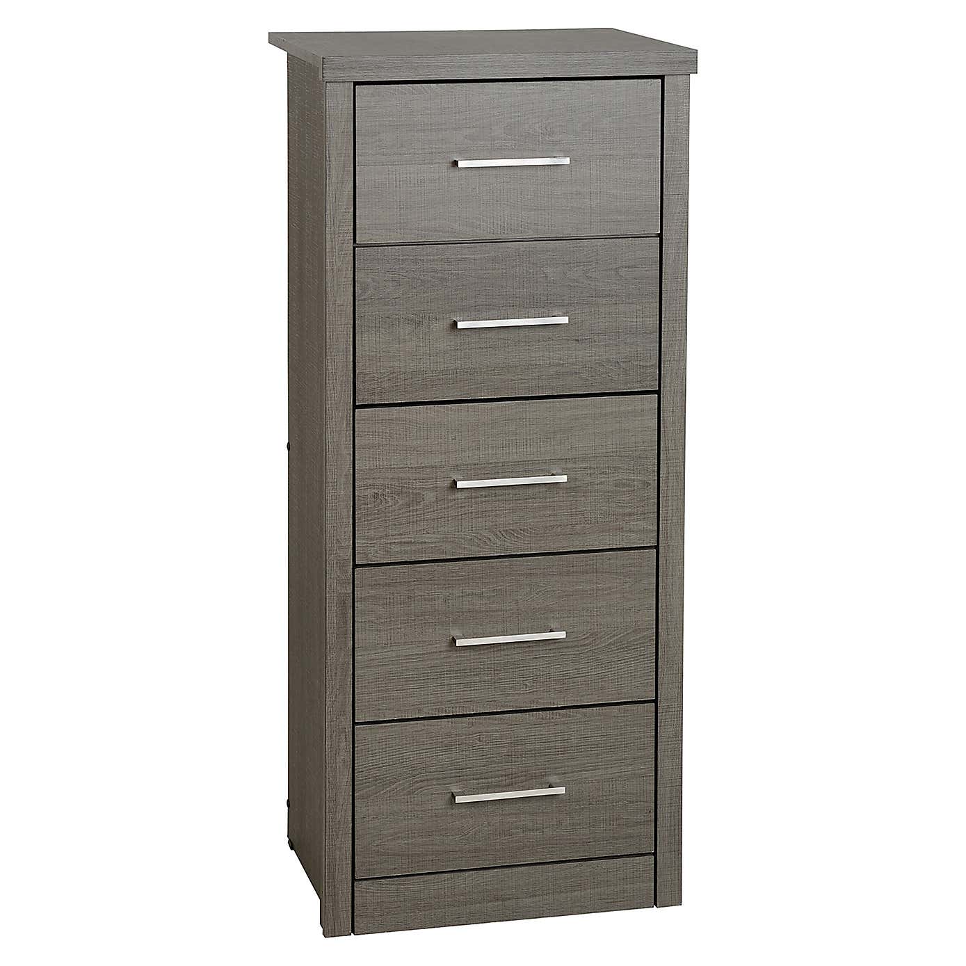 Lennon Slim 5 Drawer Chest