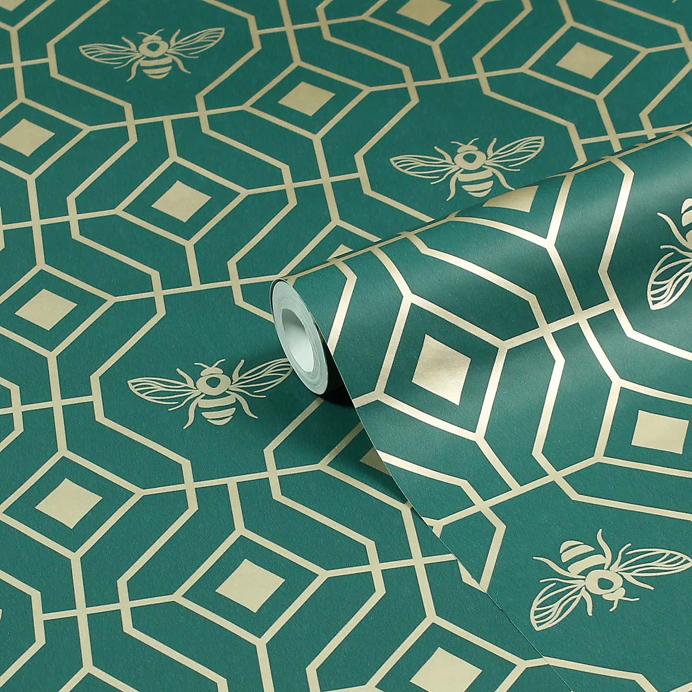 Furn. Bee Deco Wallpaper