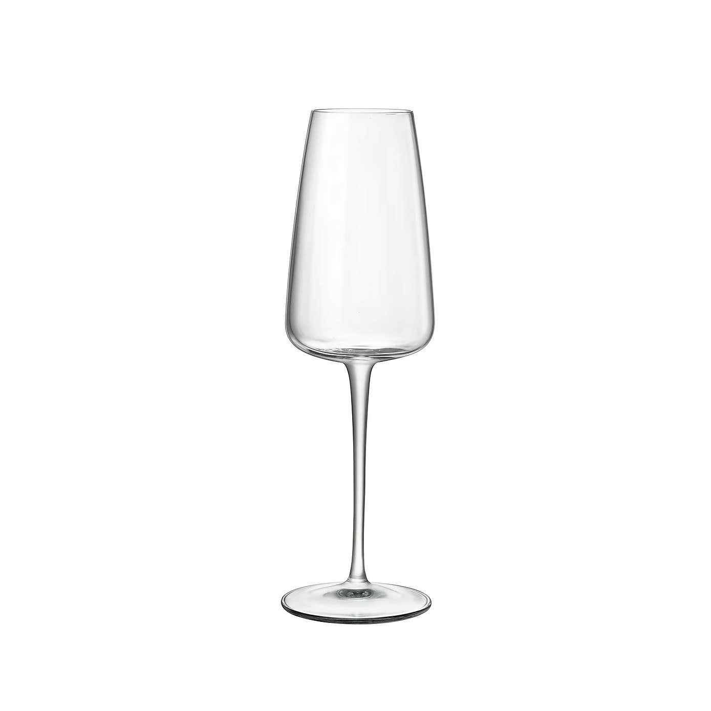 Luigi Bormioli Talismano Set of 4 Flute Glasses