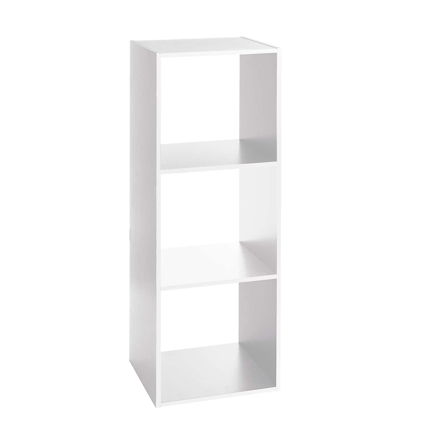 3 Divide Wooden Bookcase