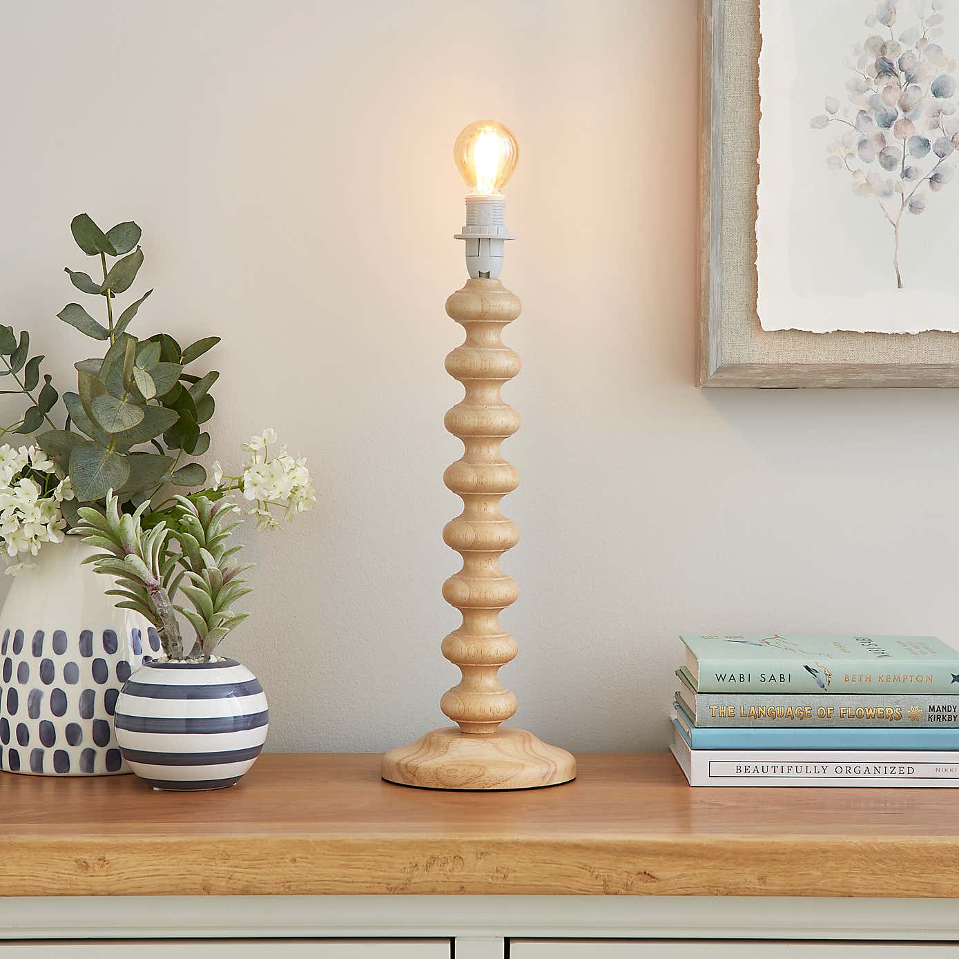 Paint Your Own Bobby Table Lamp Base