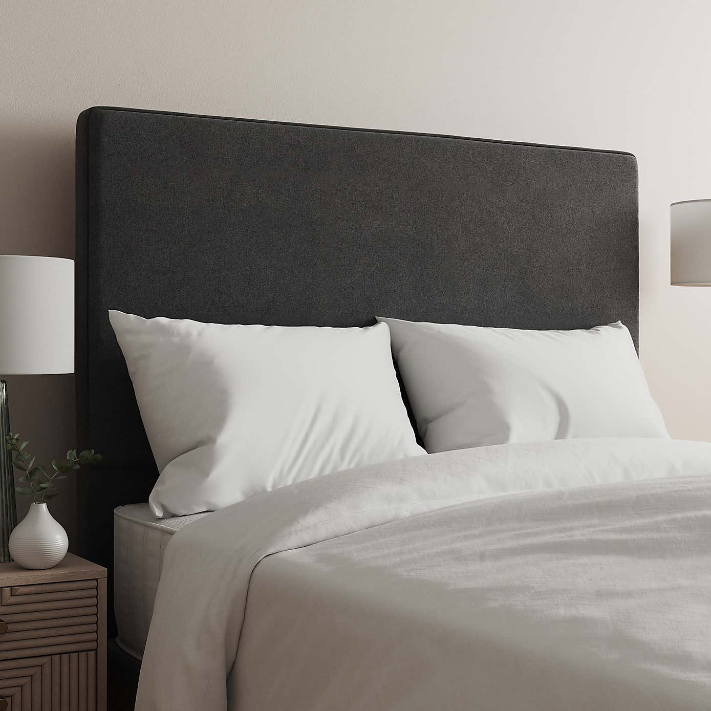 Tweed Plain Headboard