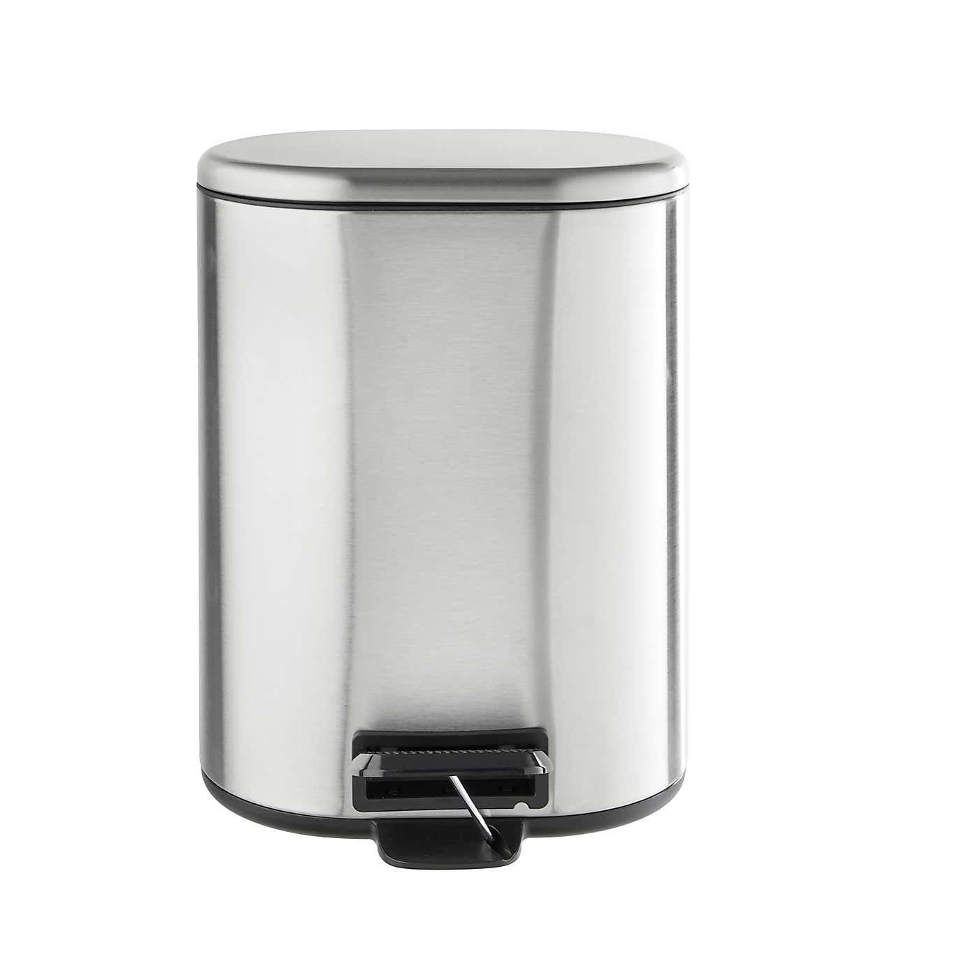 Chrome Recycling Bin