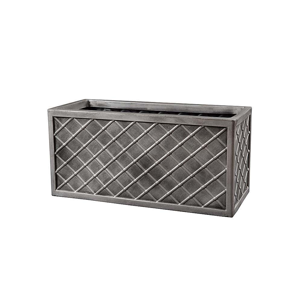 Lazio Pewter Trough