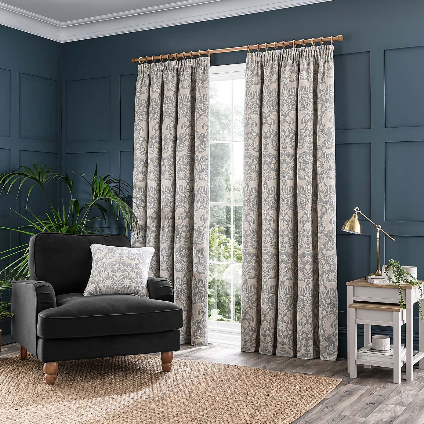Churchgate Bradgate Seafoam Cushion