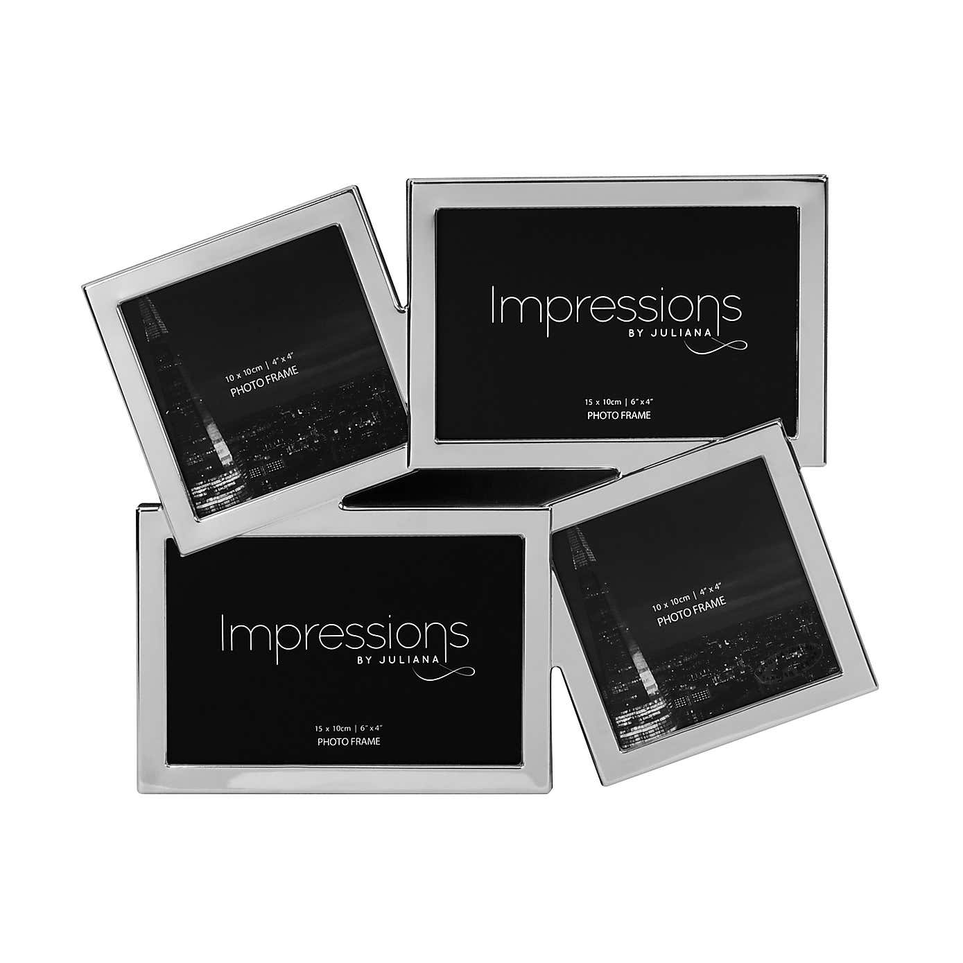 Modern Overlapping Multi Photo Frame